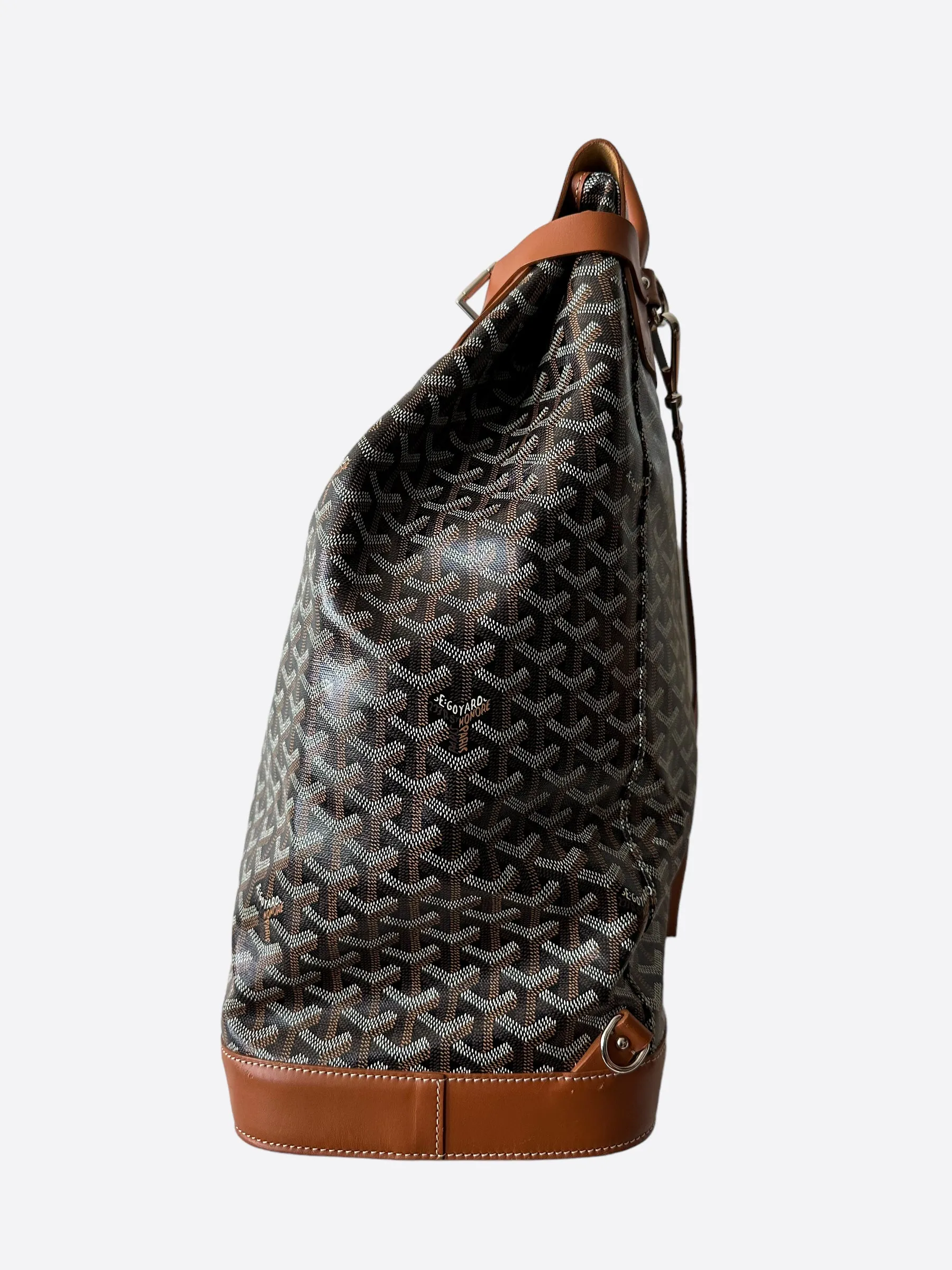 Goyard Brown Steamer Backpack