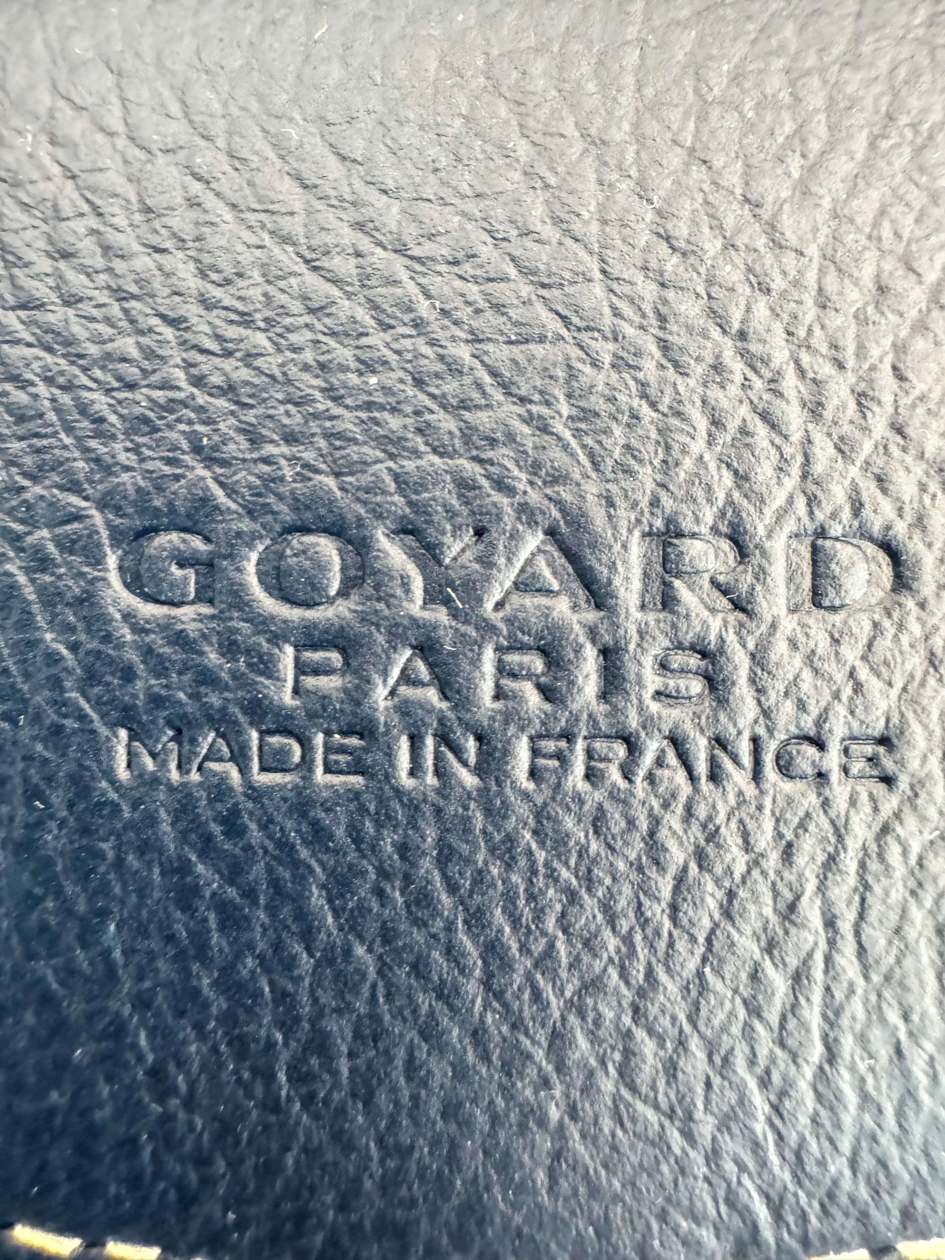 Goyard Dark Navy Cisalpin Backpack