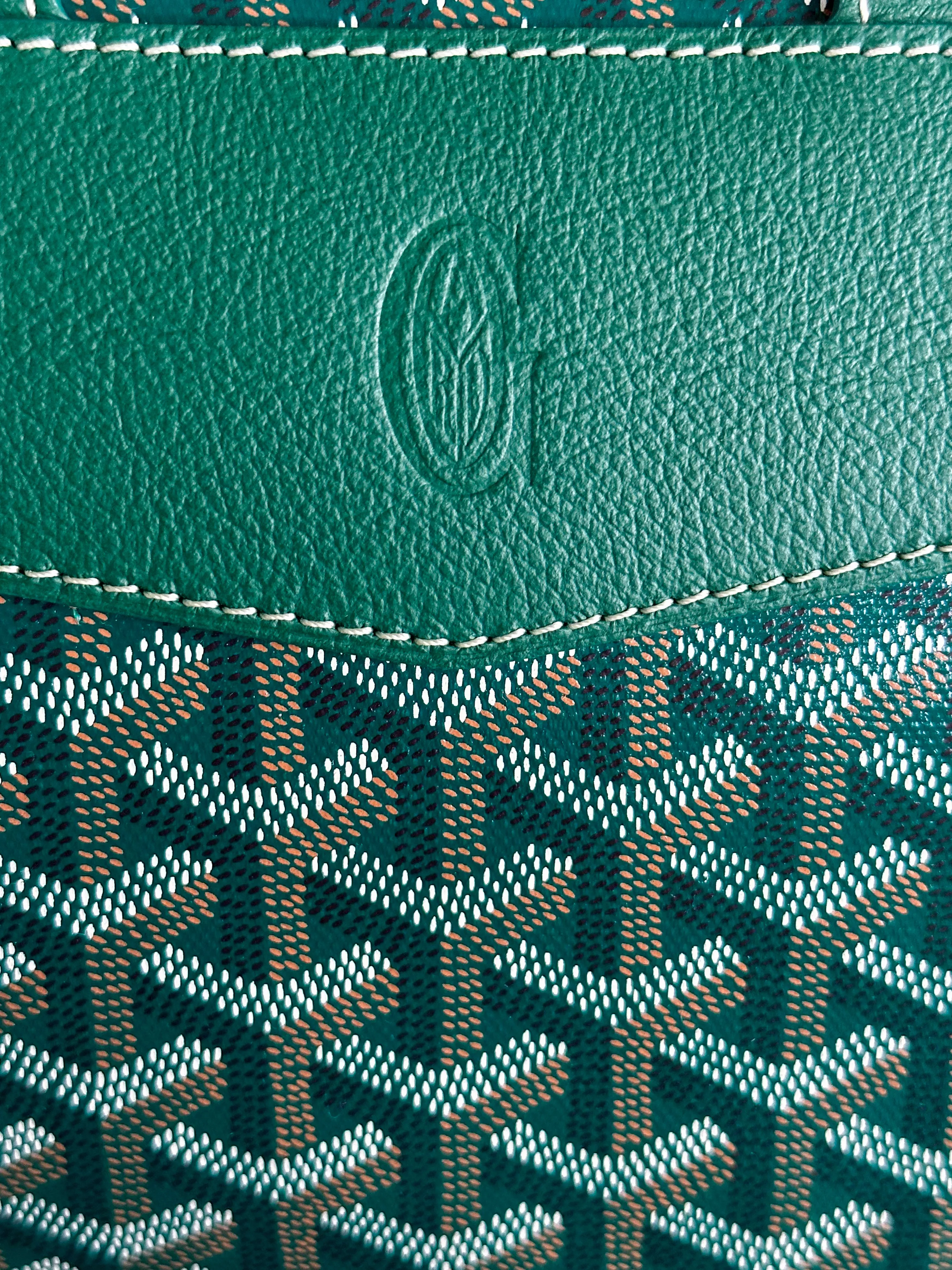 Goyard Green Cisalpin Backpack