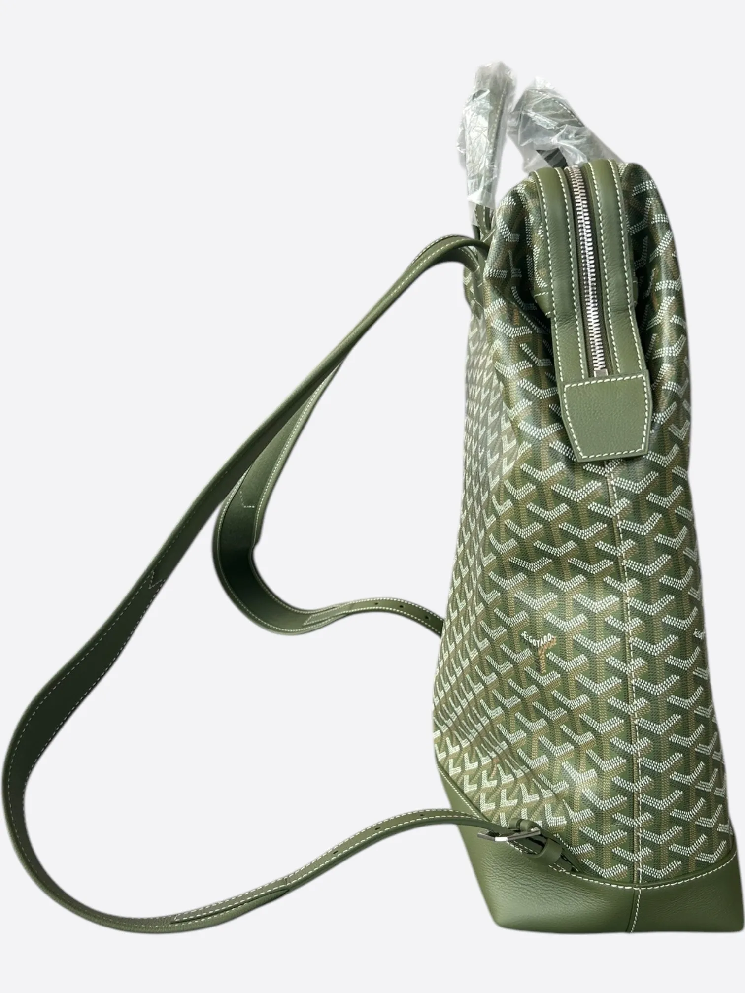 Goyard Khaki Cisalpin Backpack