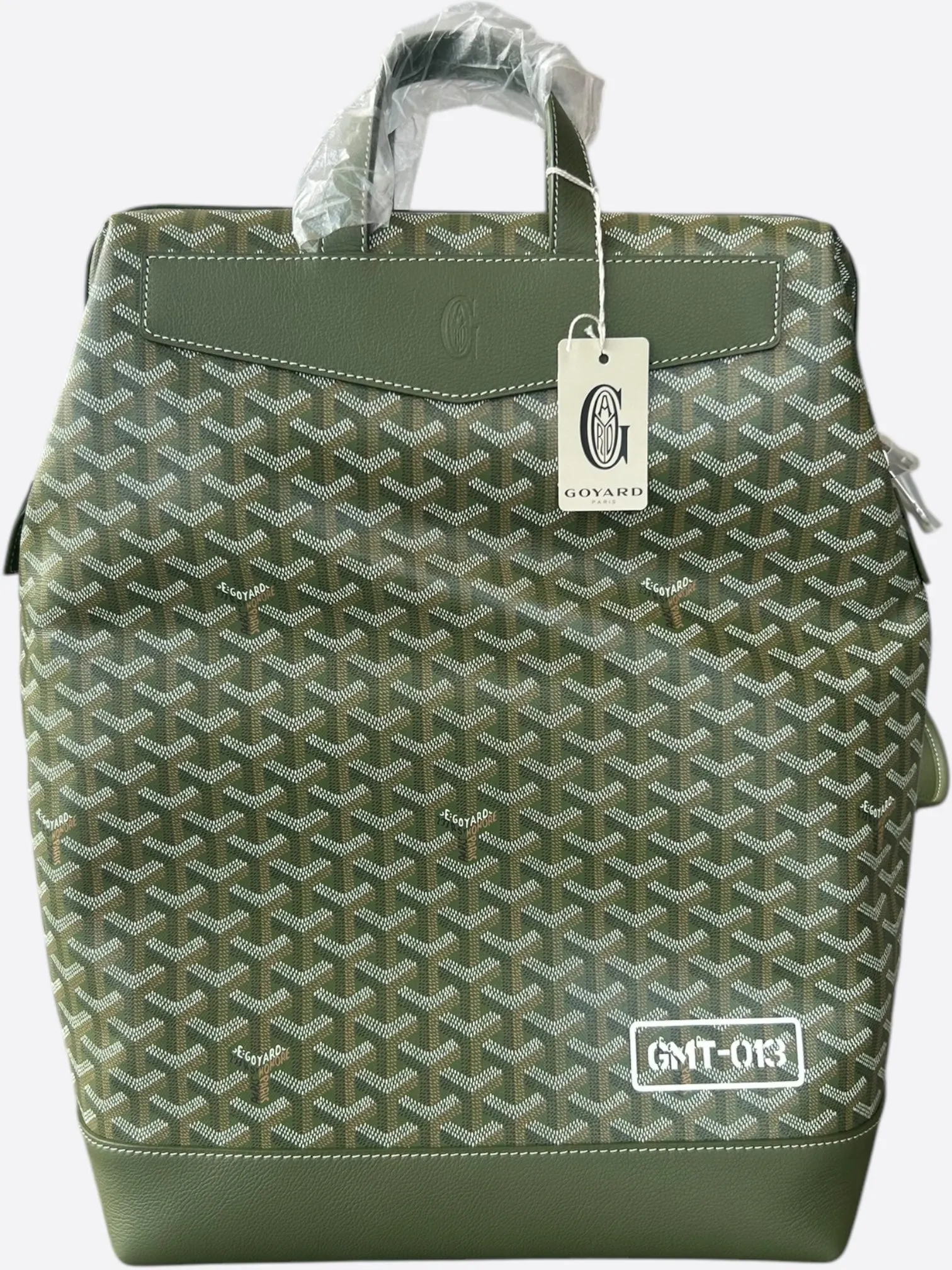 Goyard Khaki Cisalpin Backpack