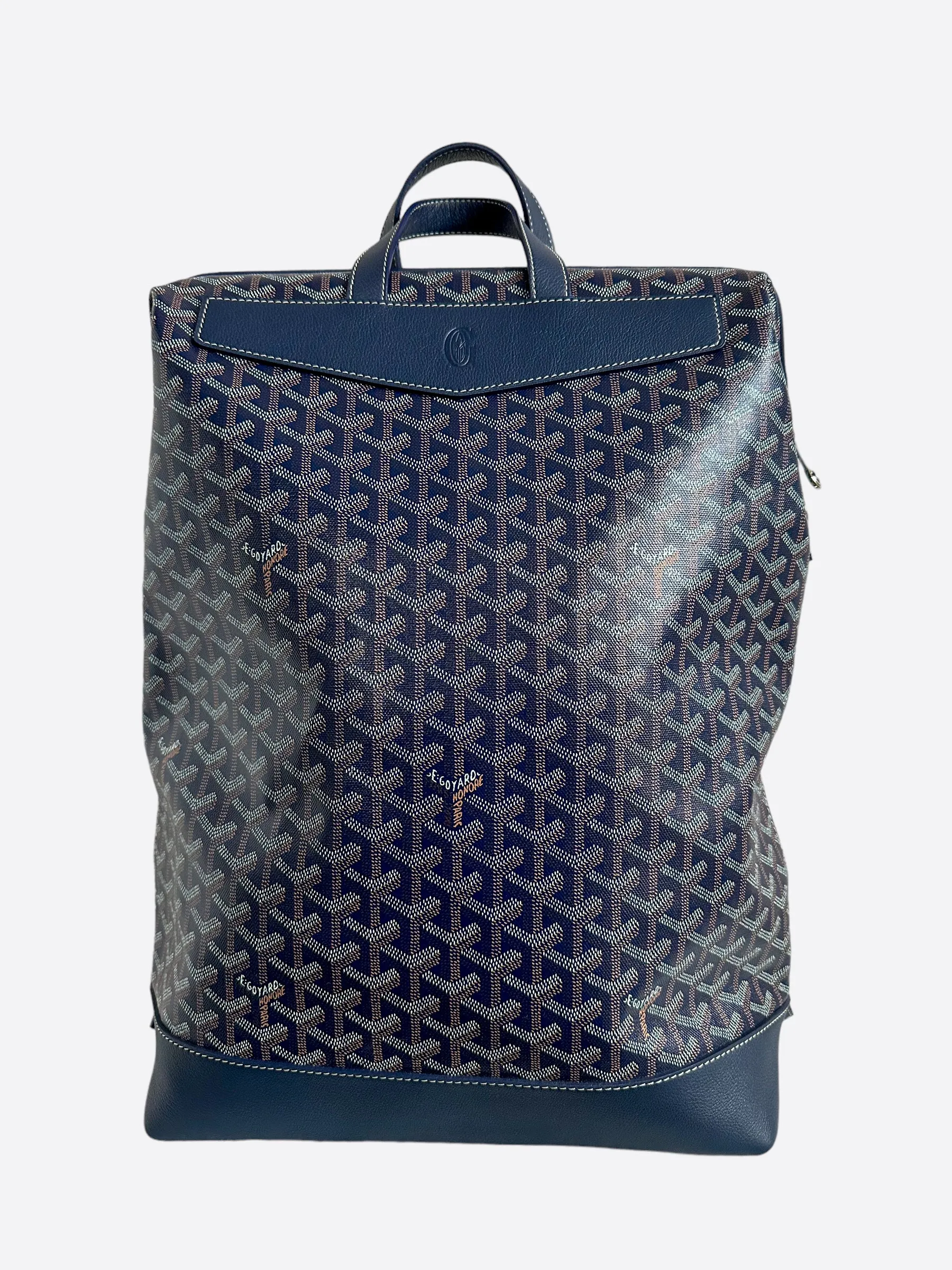 Goyard Navy Blue Cisalpin Backpack