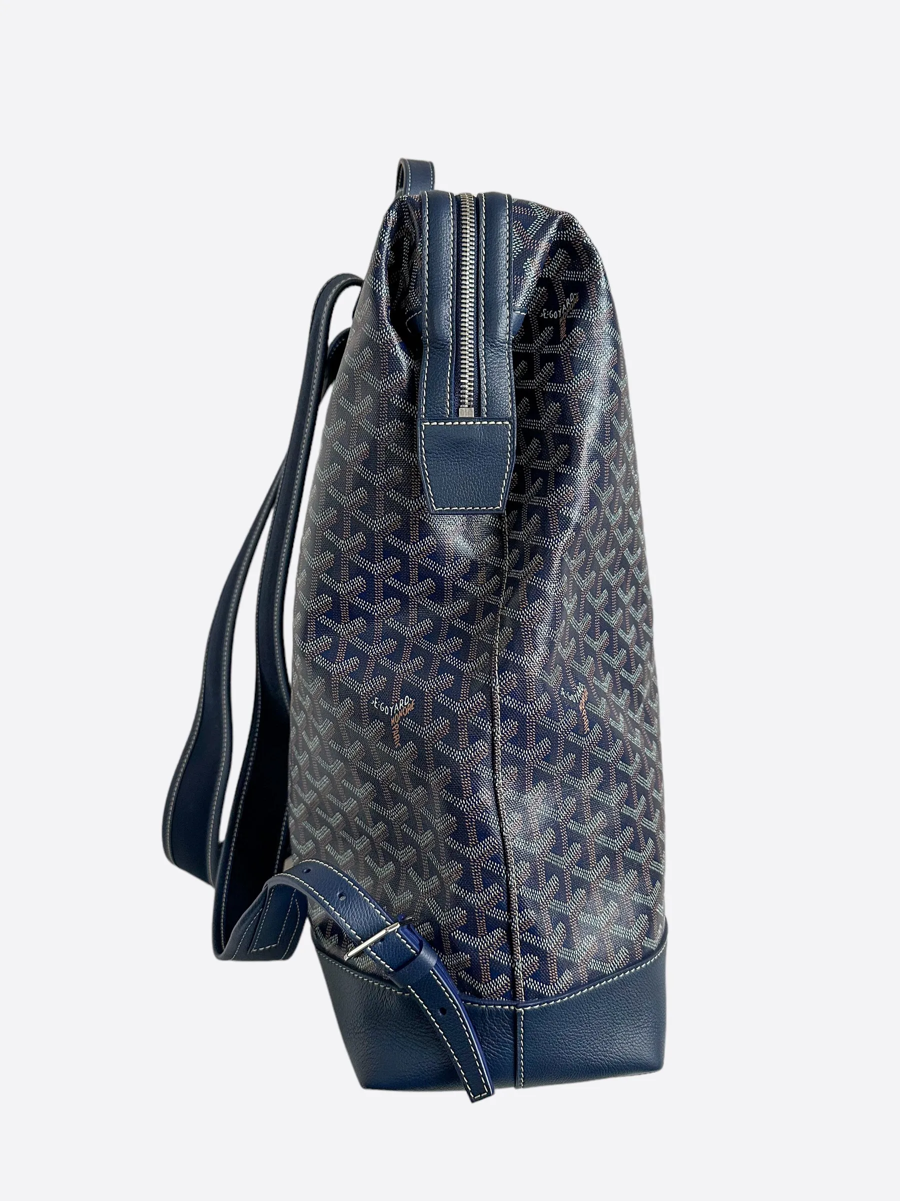 Goyard Navy Blue Cisalpin Backpack