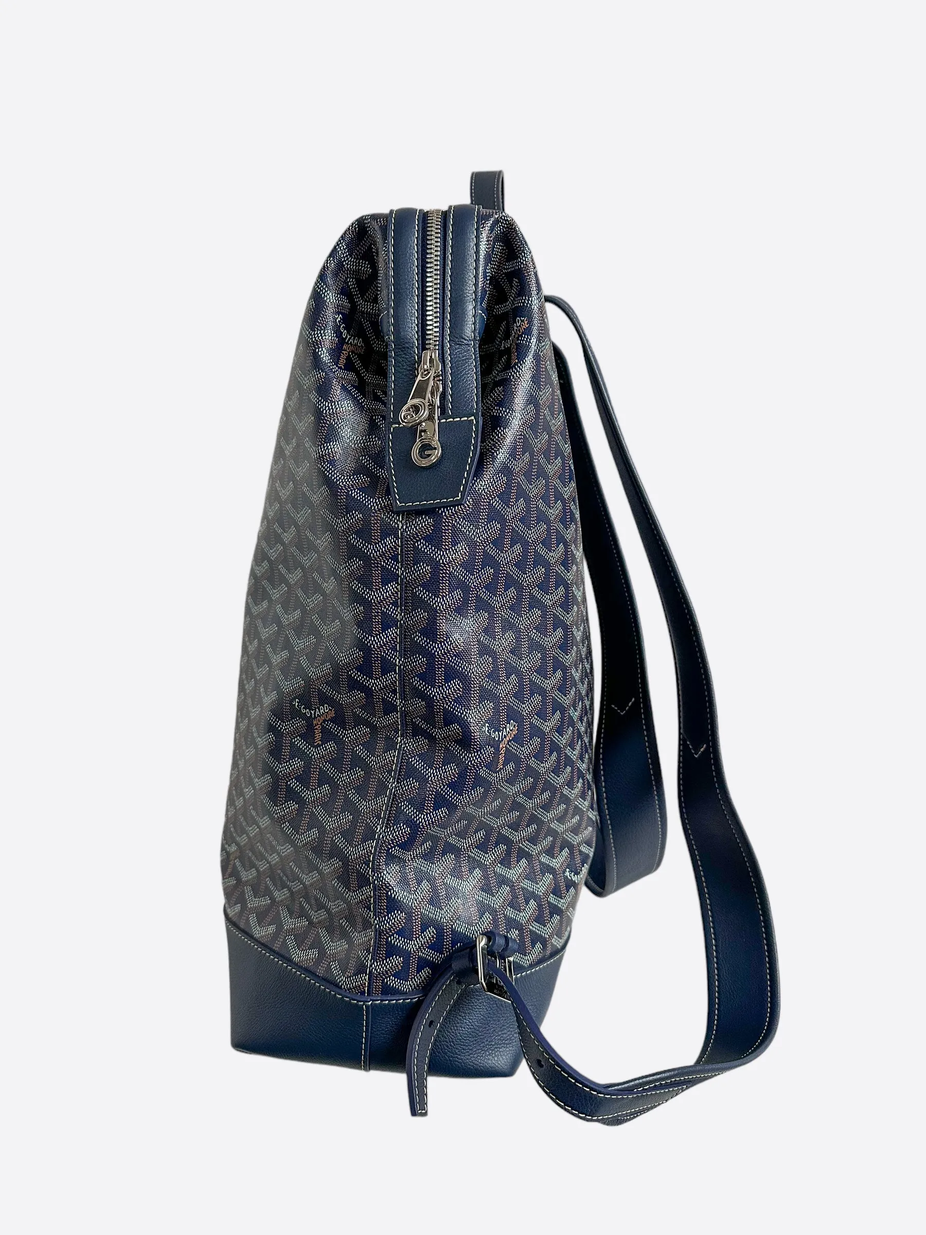 Goyard Navy Blue Cisalpin Backpack