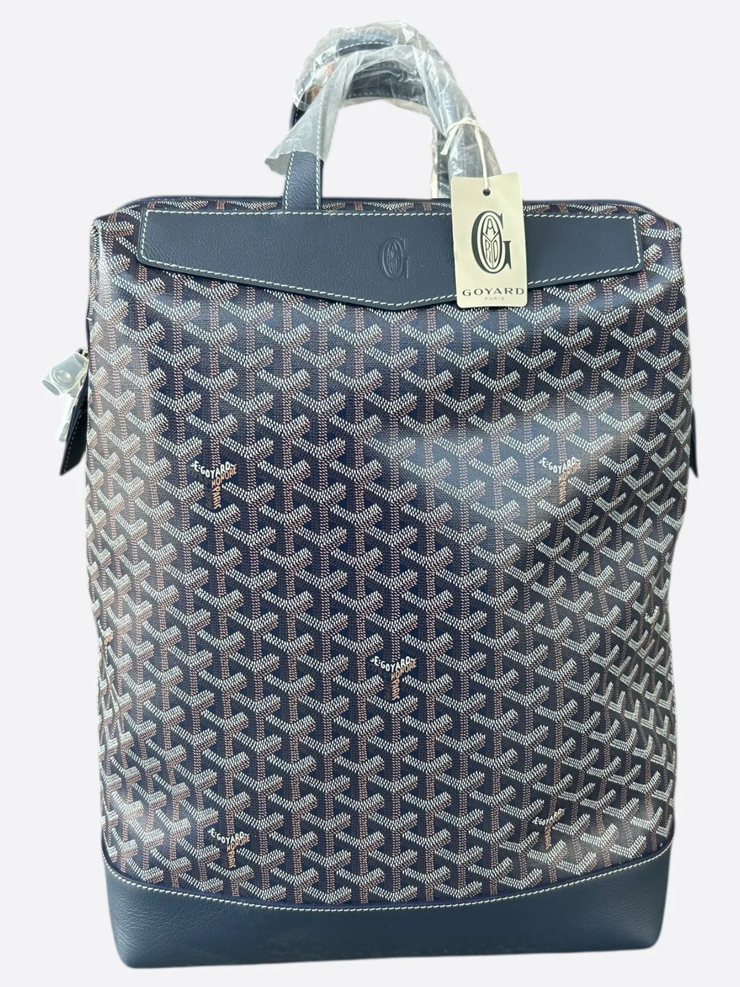 Goyard Navy Cisalpin Backpack
