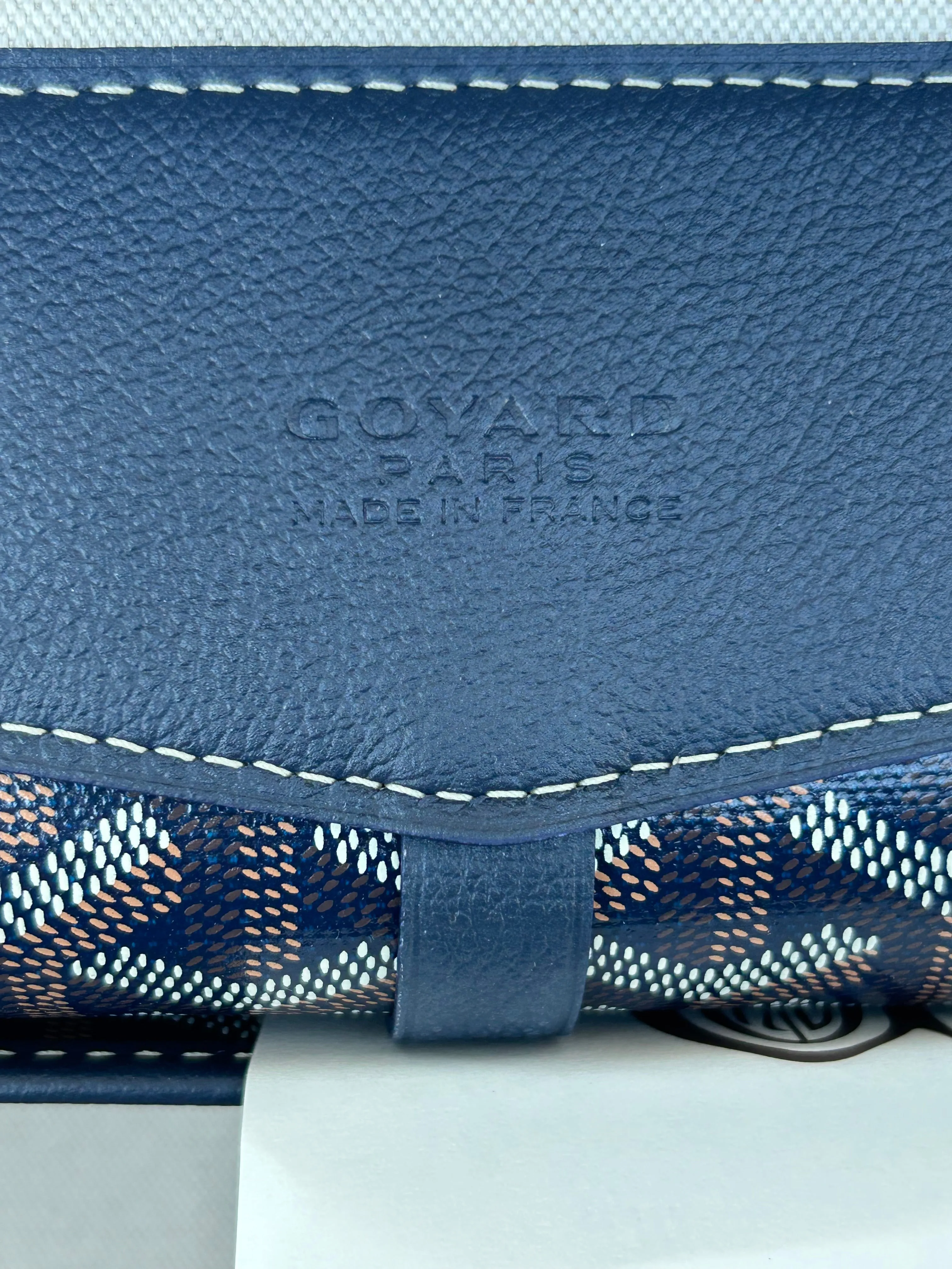 Goyard Navy Cisalpin Backpack