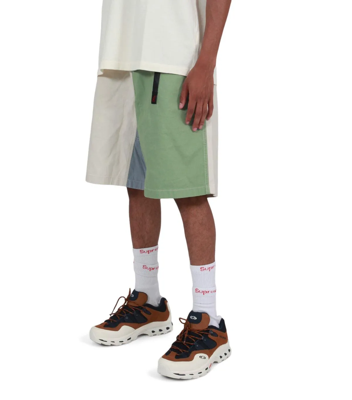 Gramicci G-Shorts Cream Green