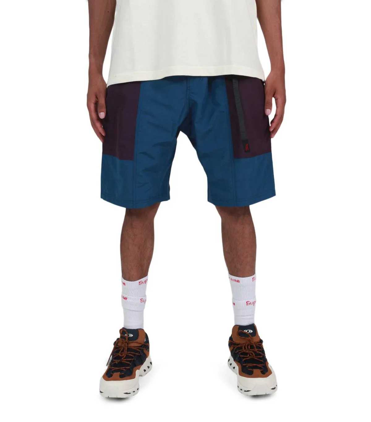 Gramicci Shell Gear Shorts Navy Purple