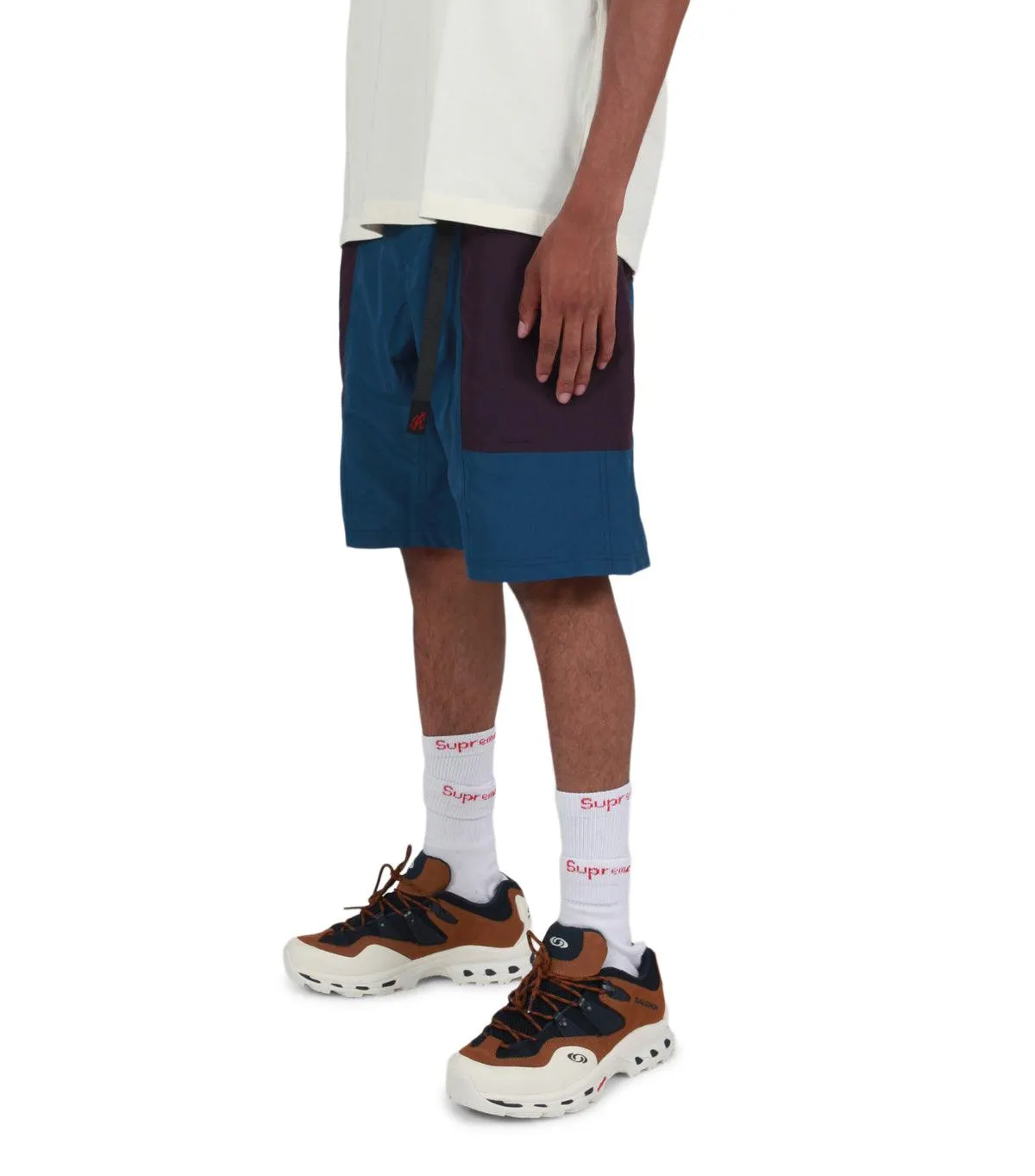 Gramicci Shell Gear Shorts Navy Purple