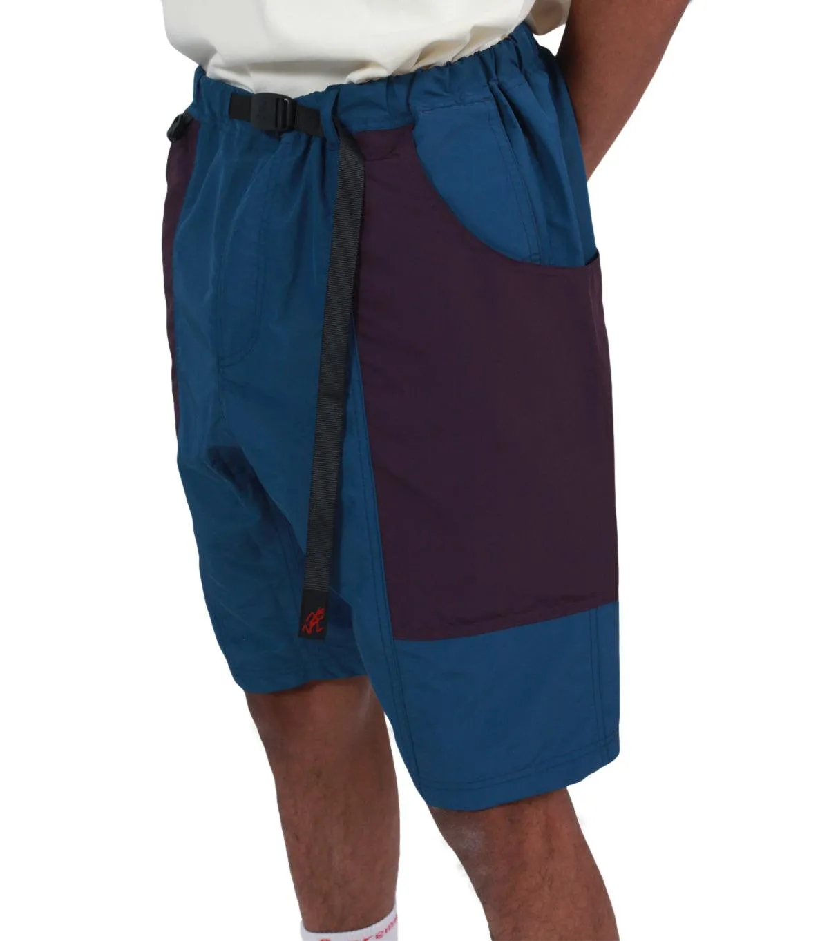 Gramicci Shell Gear Shorts Navy Purple