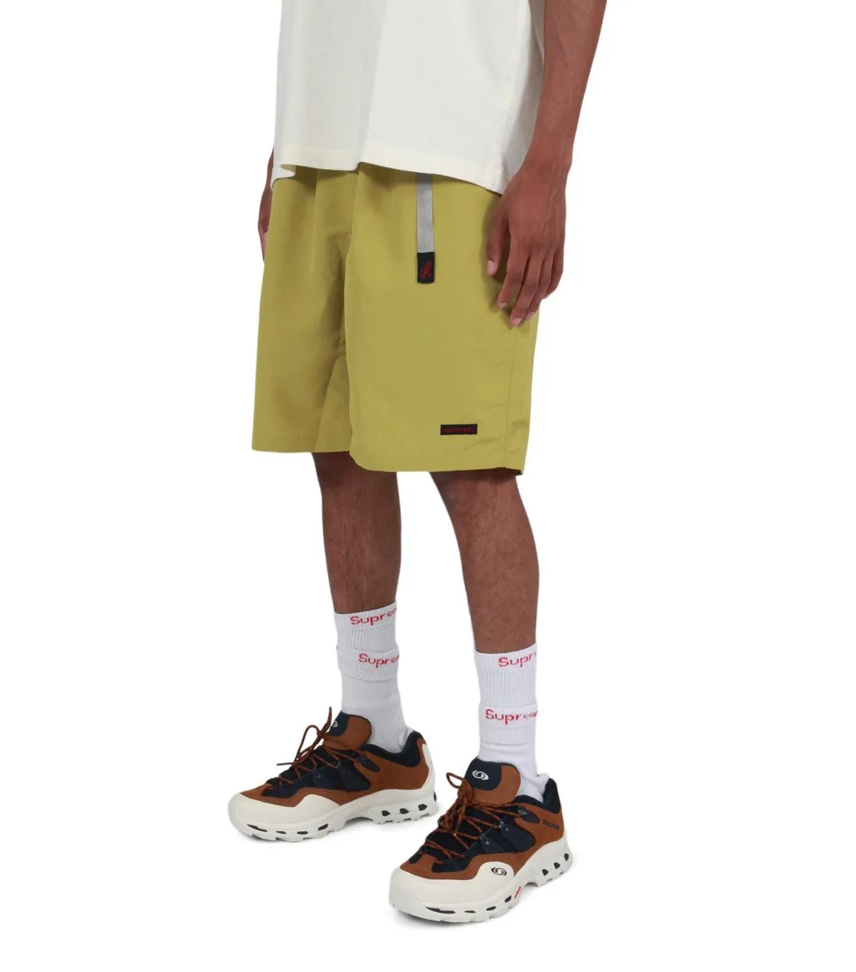 Gramicci Shell Packable Shorts Foggy  Lime