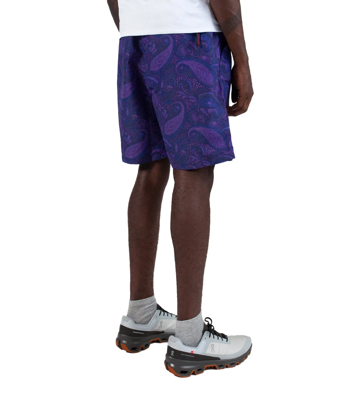 Gramicci Shell Packable Shorts Paisley Purple