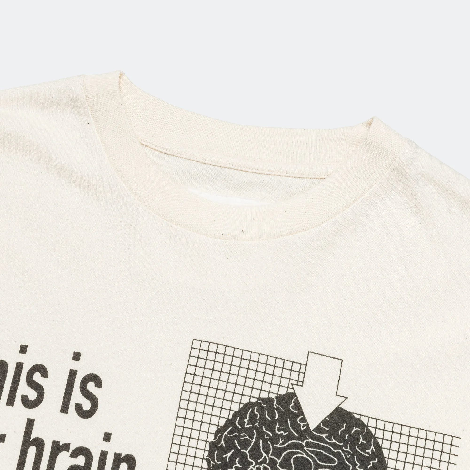 Grateful 'Wish You Were Here' Tee - Ecru