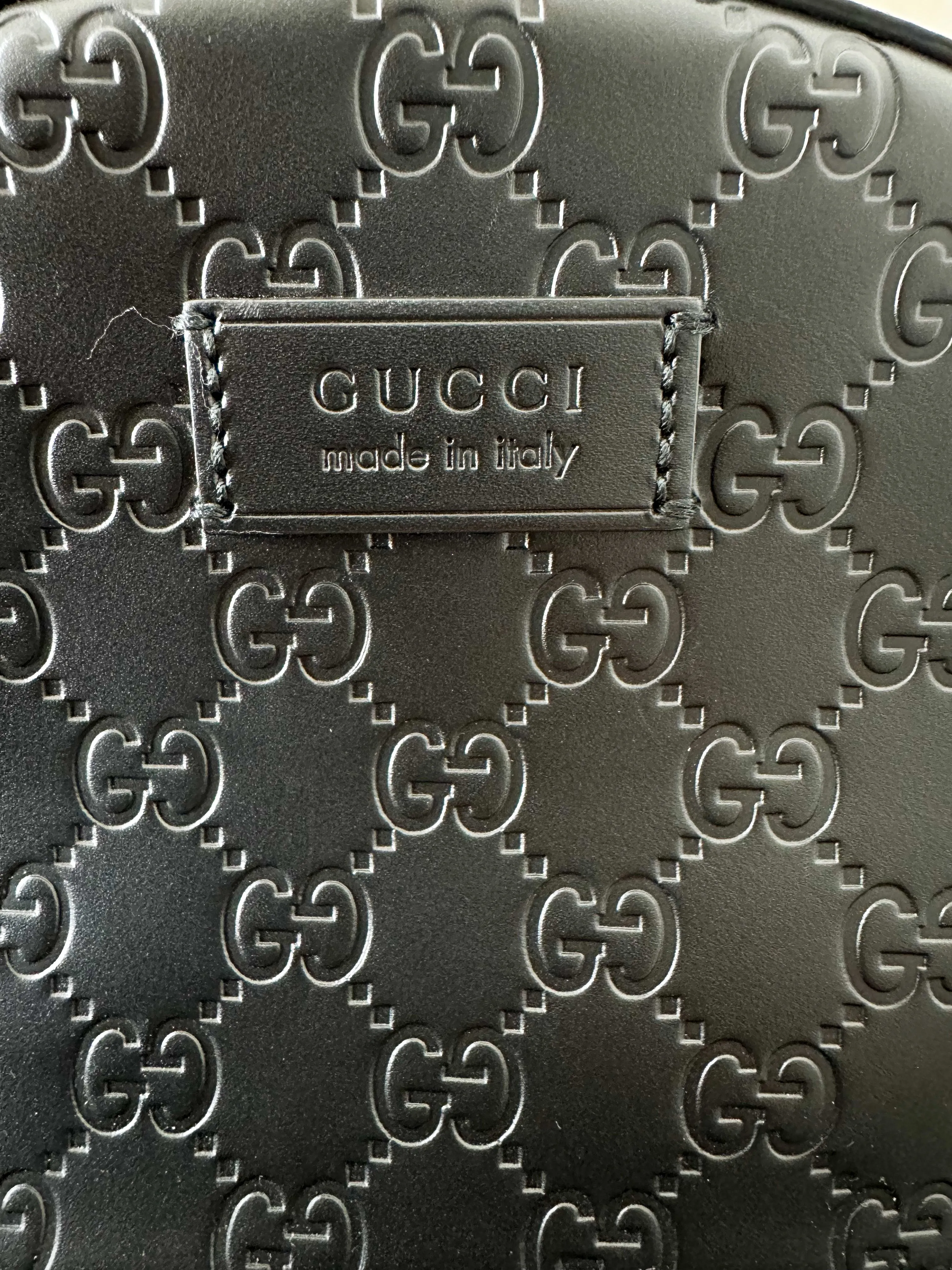 Gucci Black Supreme GG Monogram Mini Backpack