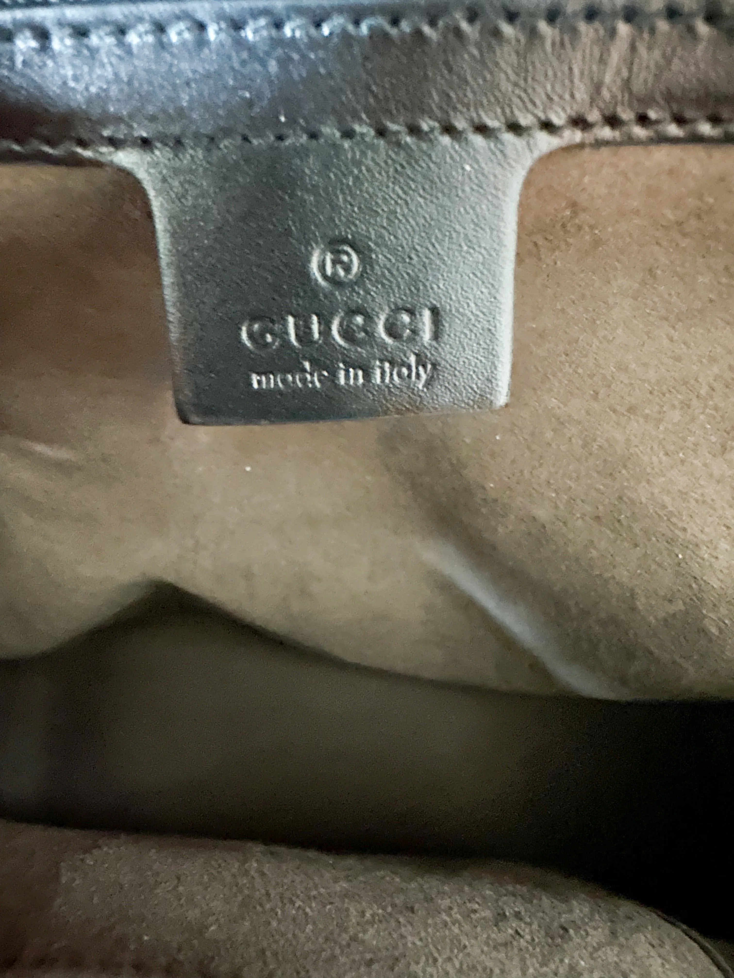 Gucci Black Supreme GG Monogram Mini Backpack
