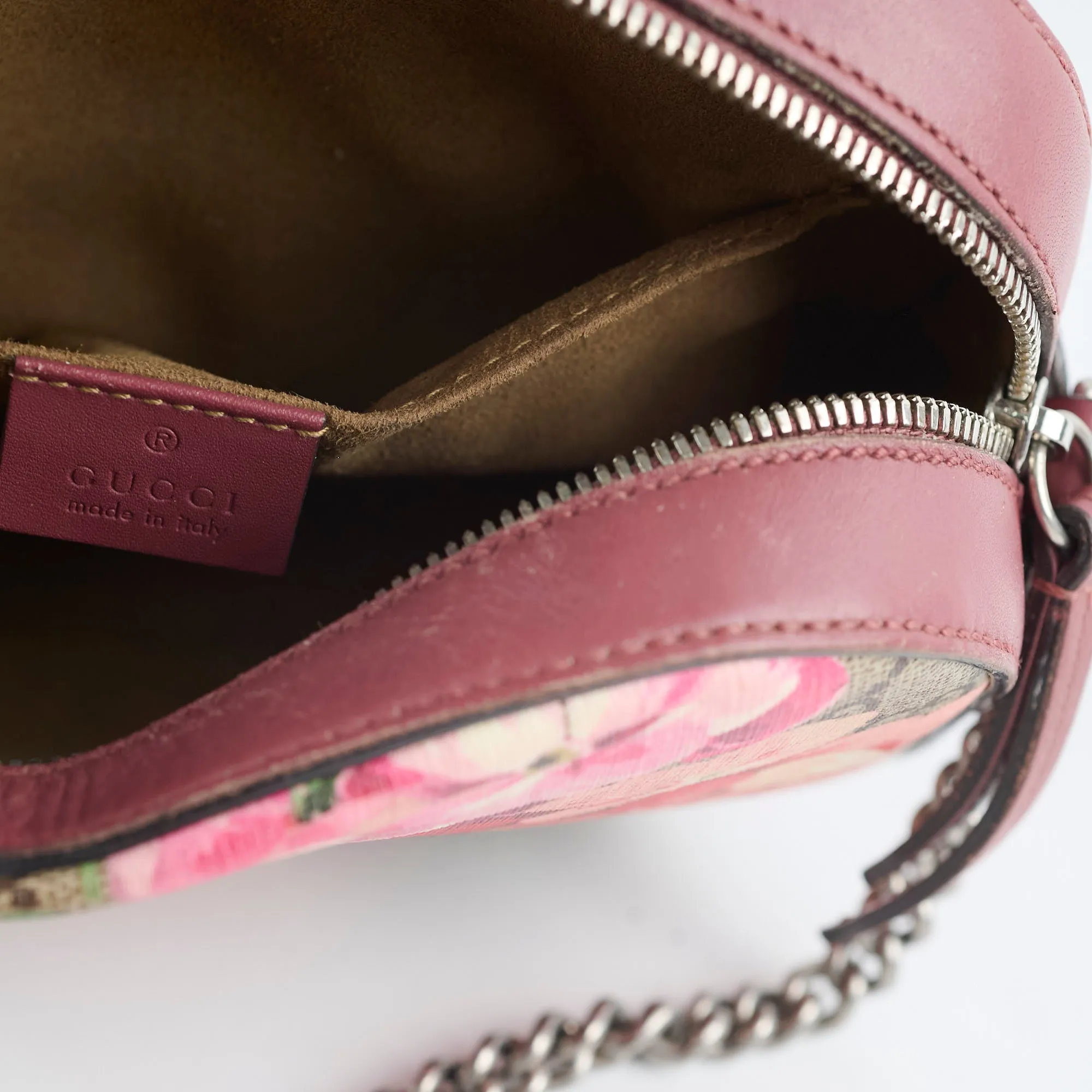 Gucci Bloom Crossbody Bag Burgundy
