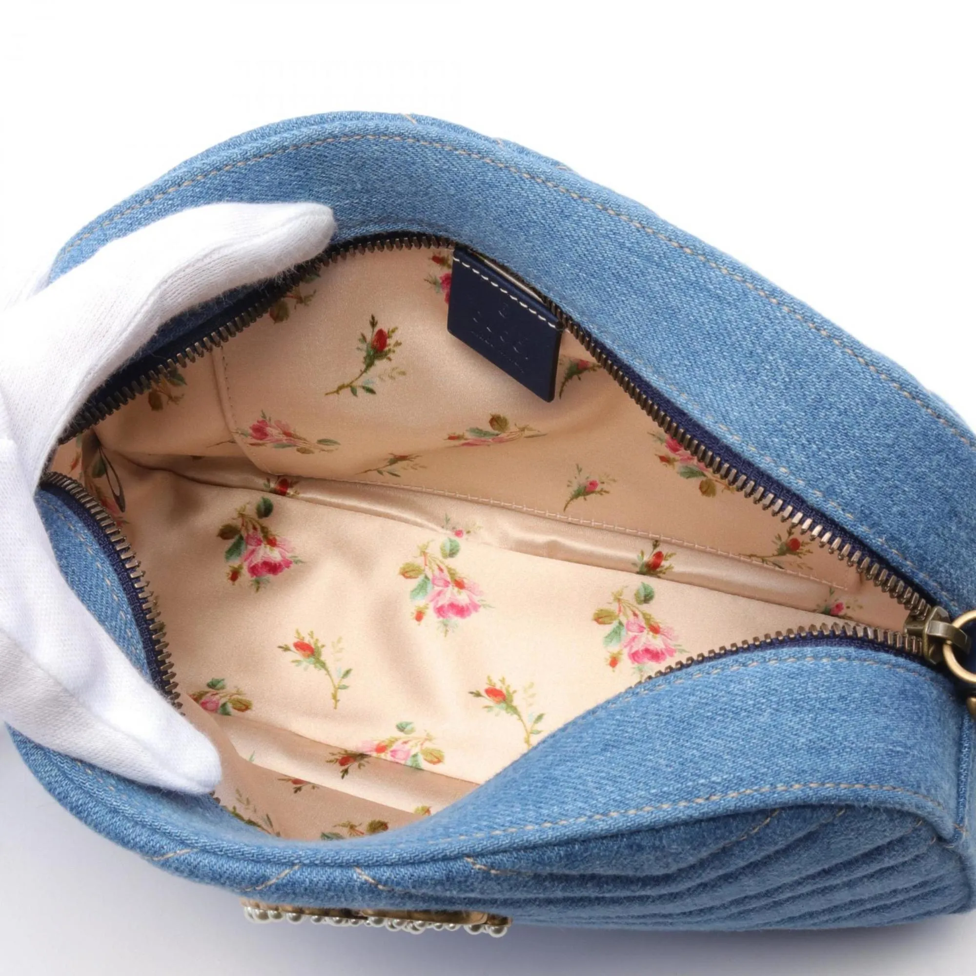 Gucci blue Navy blue Shoulder Bag (Pre-Owned)