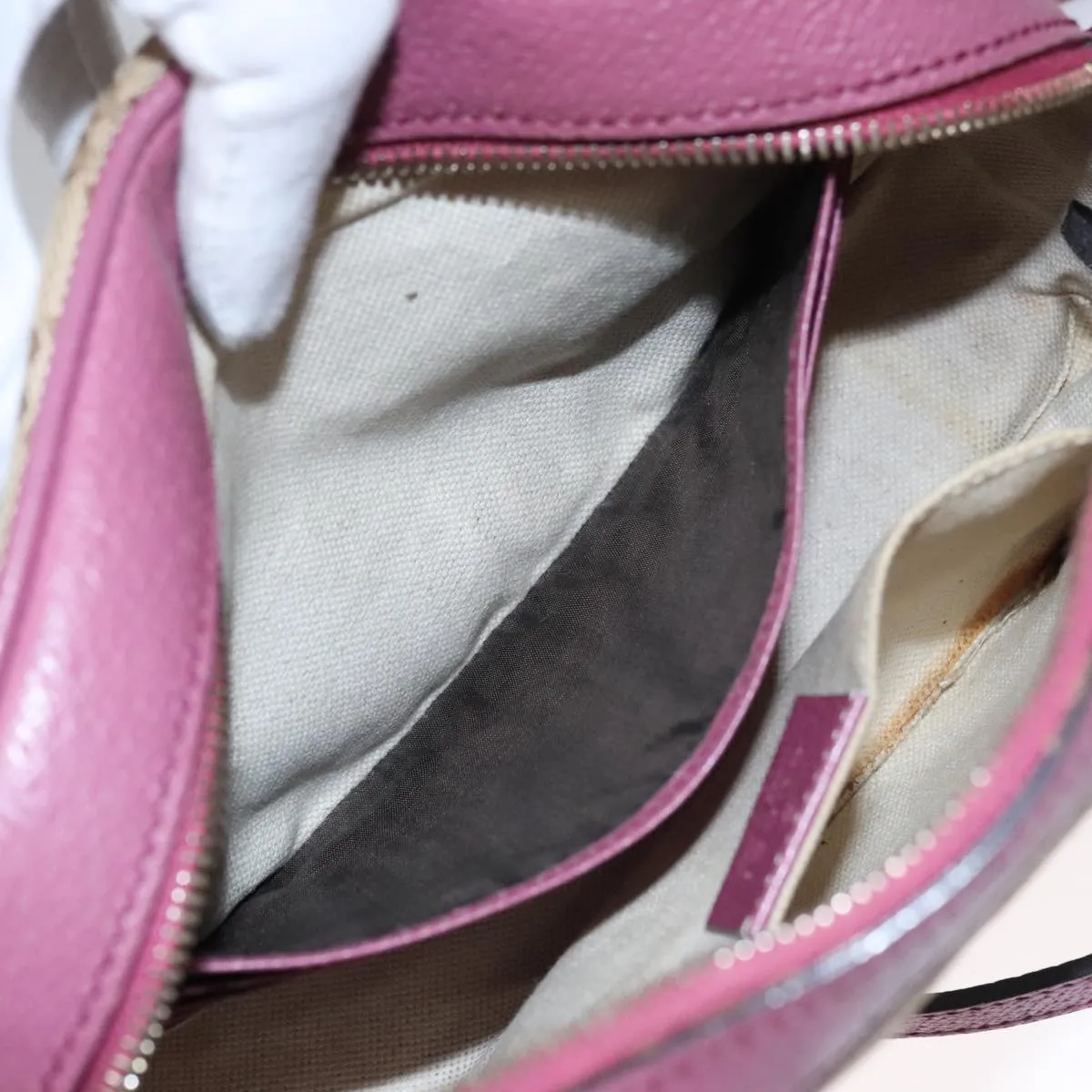 Gucci Camera  Canvas Shoulder Bag (Pre-Owned)