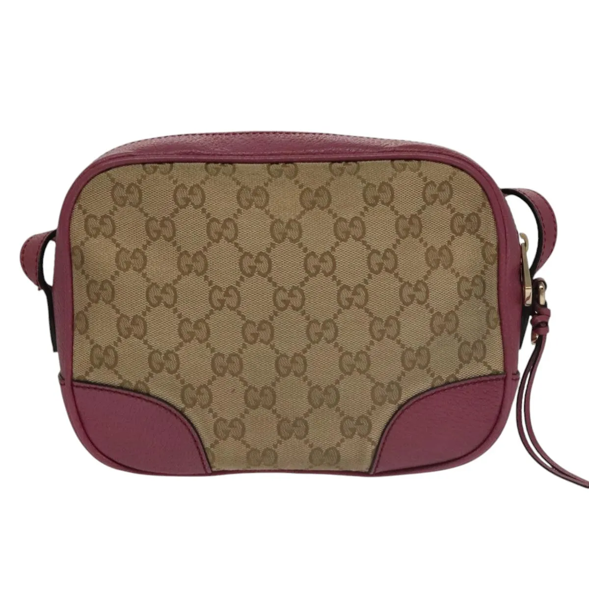 Gucci Camera  Canvas Shoulder Bag (Pre-Owned)