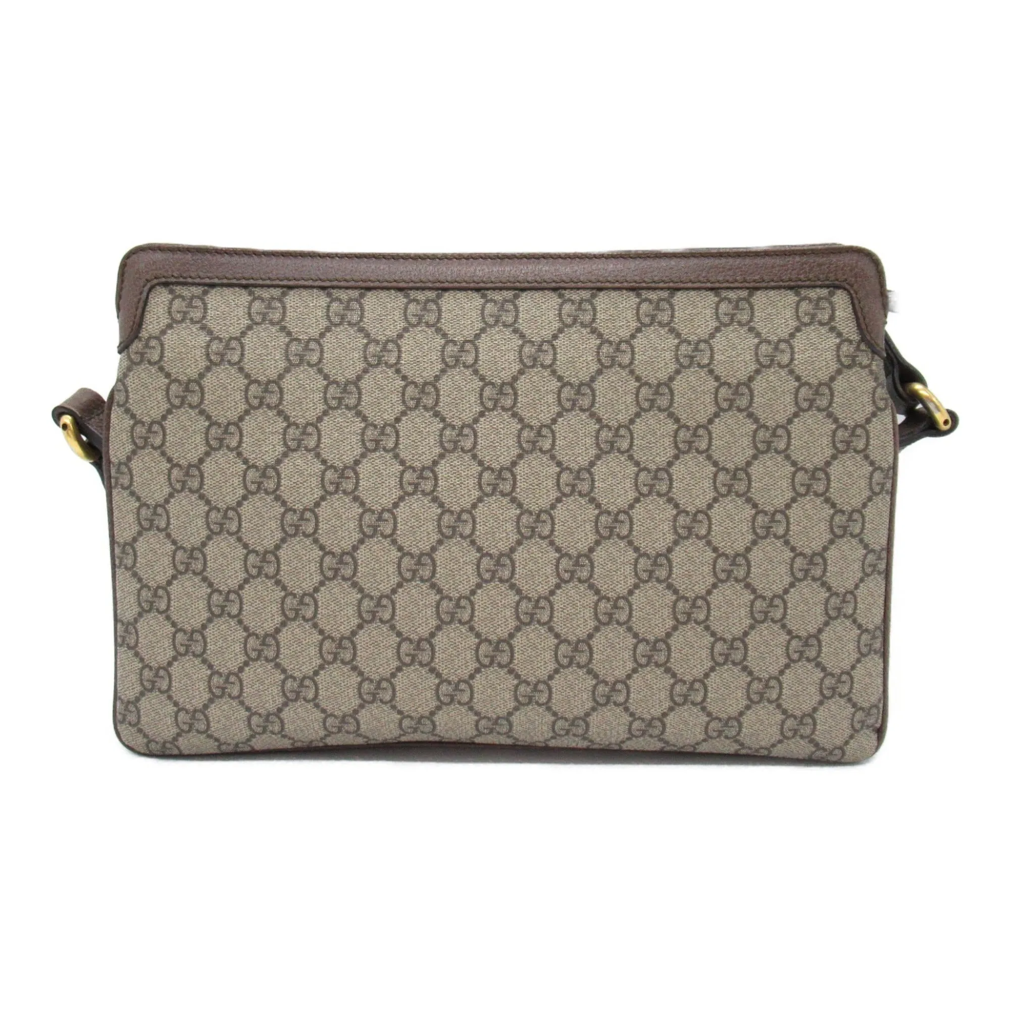 Gucci   Canvas Gg Supreme Shoulder Bag (Pre-Owned)