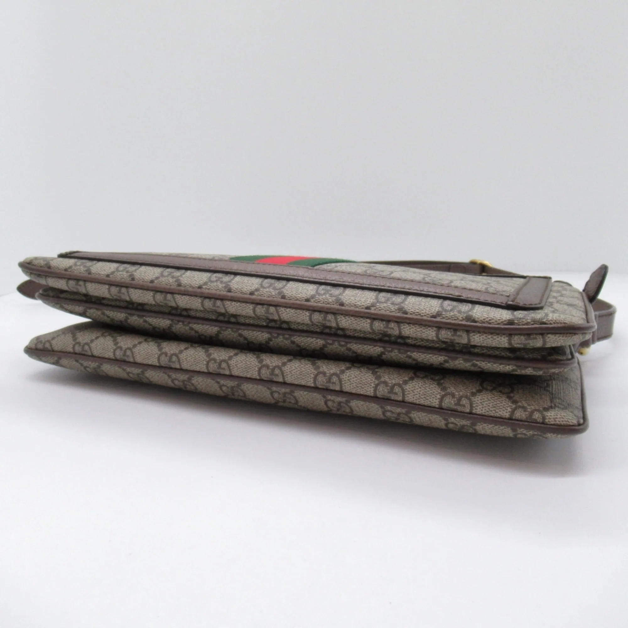 Gucci   Canvas Gg Supreme Shoulder Bag (Pre-Owned)