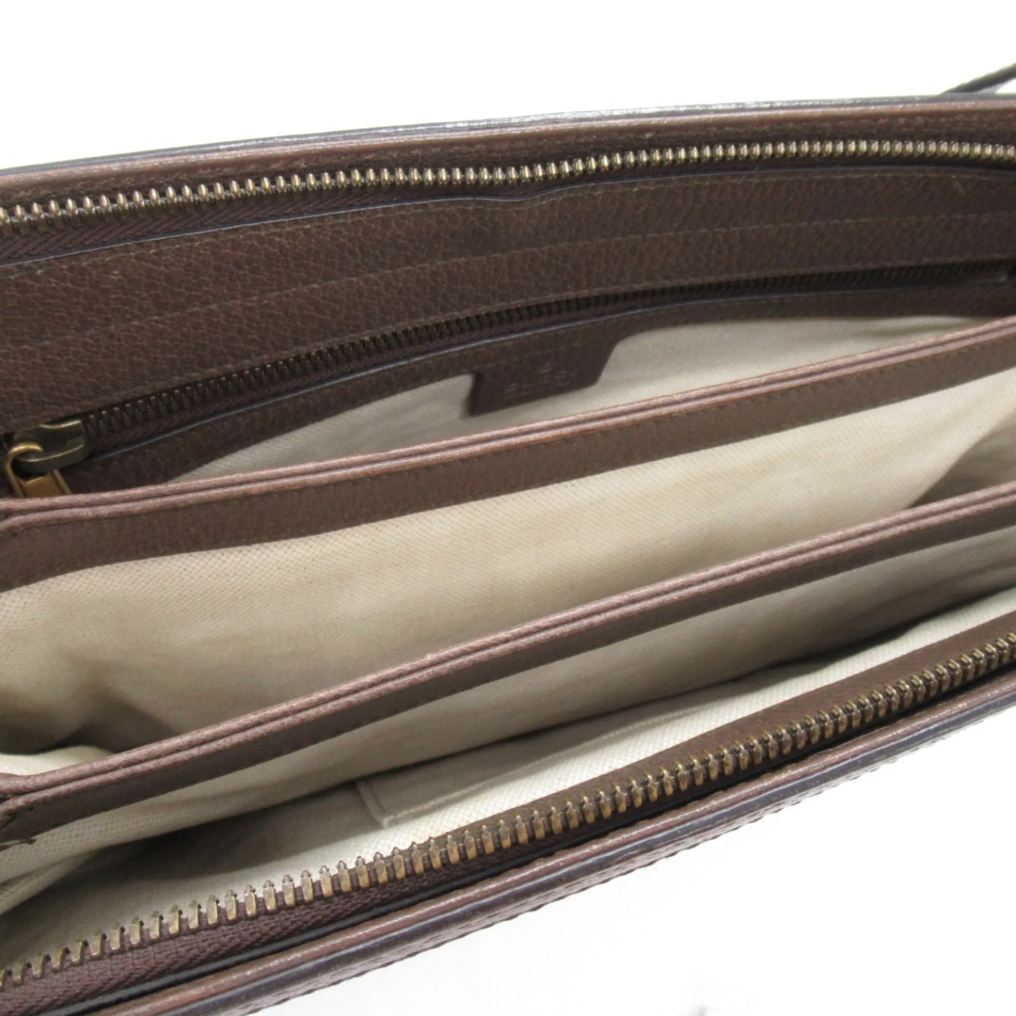 Gucci   Canvas Gg Supreme Shoulder Bag (Pre-Owned)