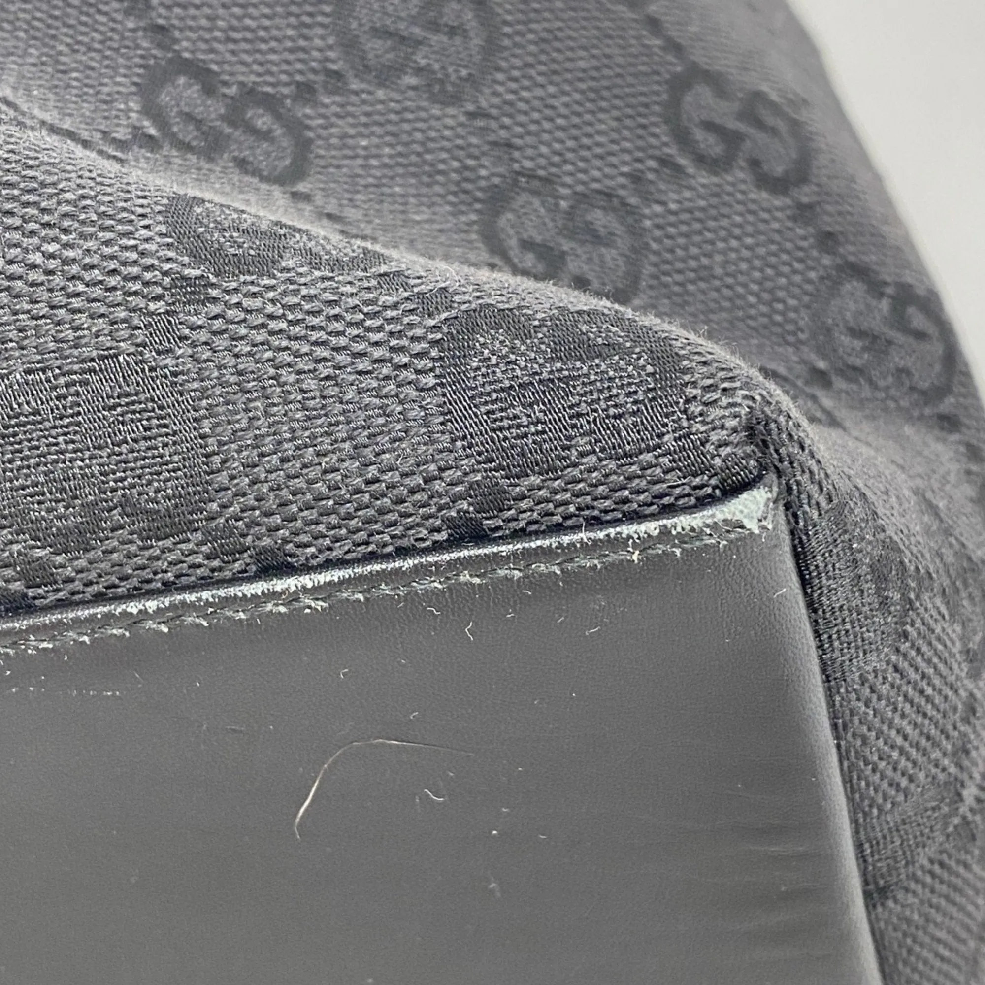 Gucci  Canvas Shoulder Bag (Pre-Owned)