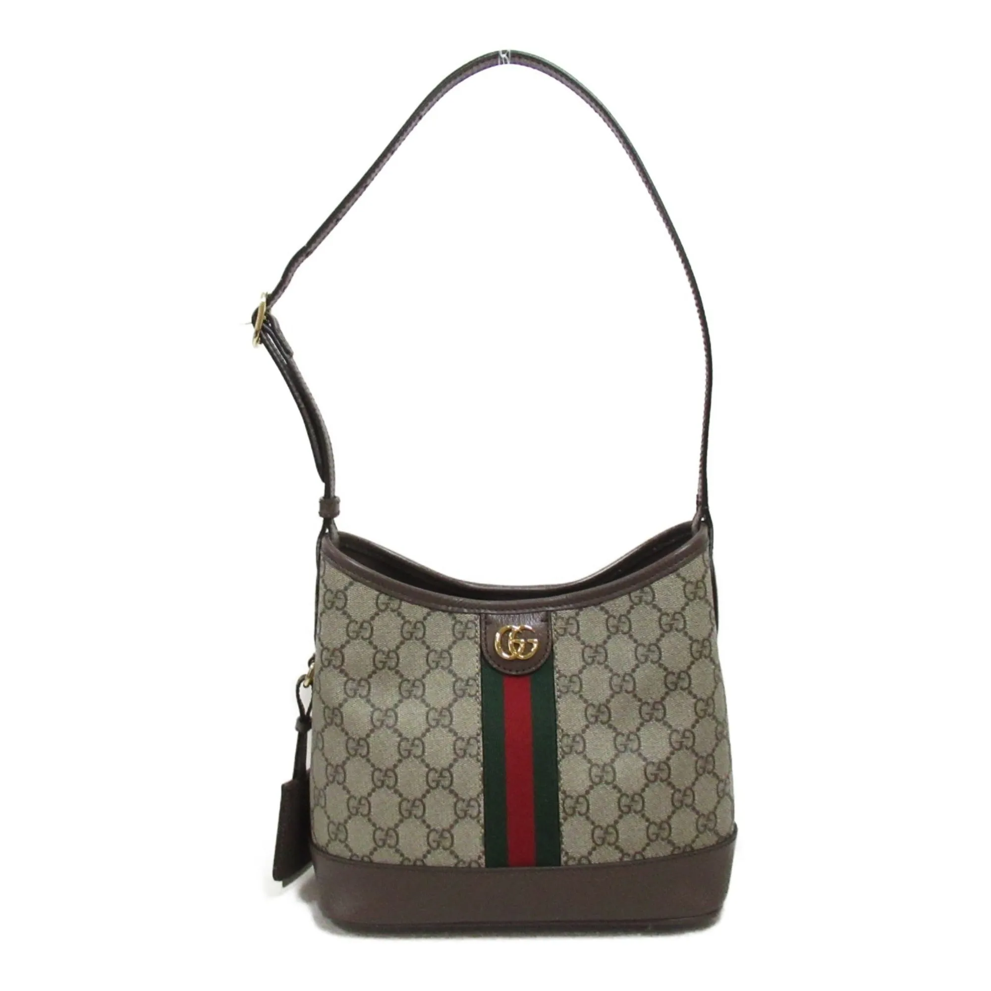 Gucci   Coated Canvas Shoulder Bag (Pre-Owned)