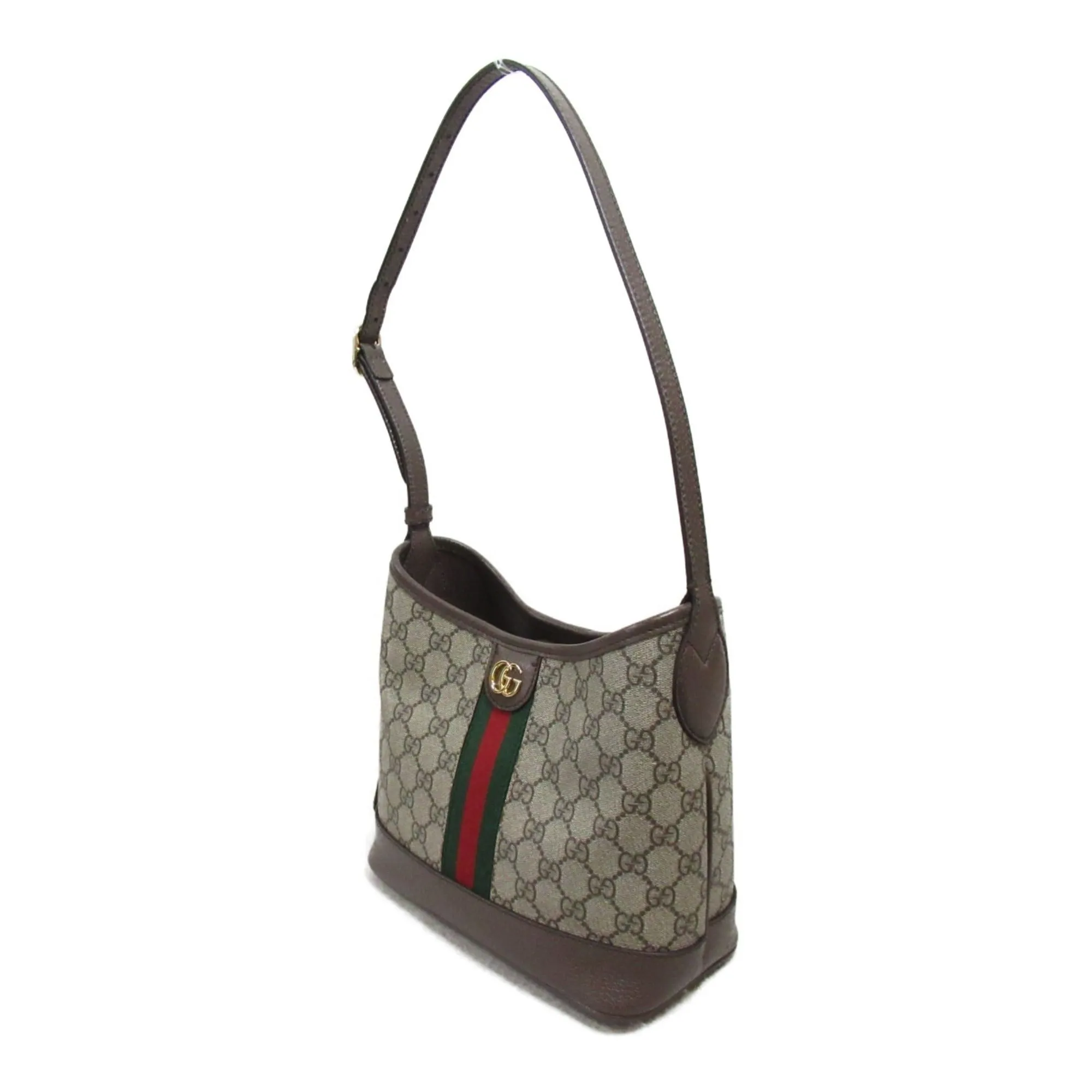 Gucci   Coated Canvas Shoulder Bag (Pre-Owned)