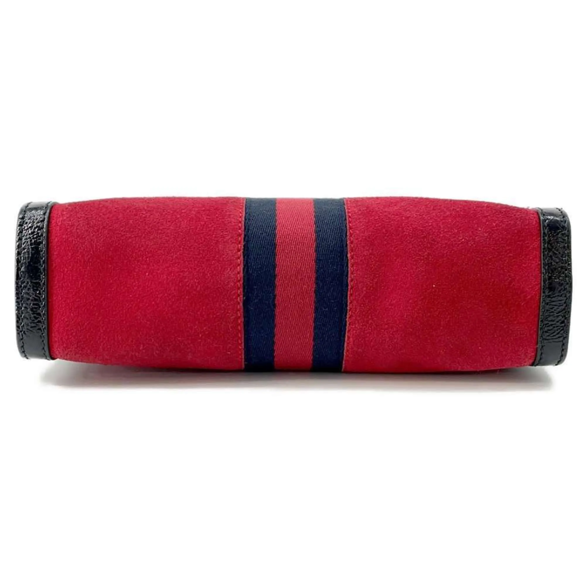 Gucci   Color Suede Pvc Shoulder Bag (Pre-Owned)