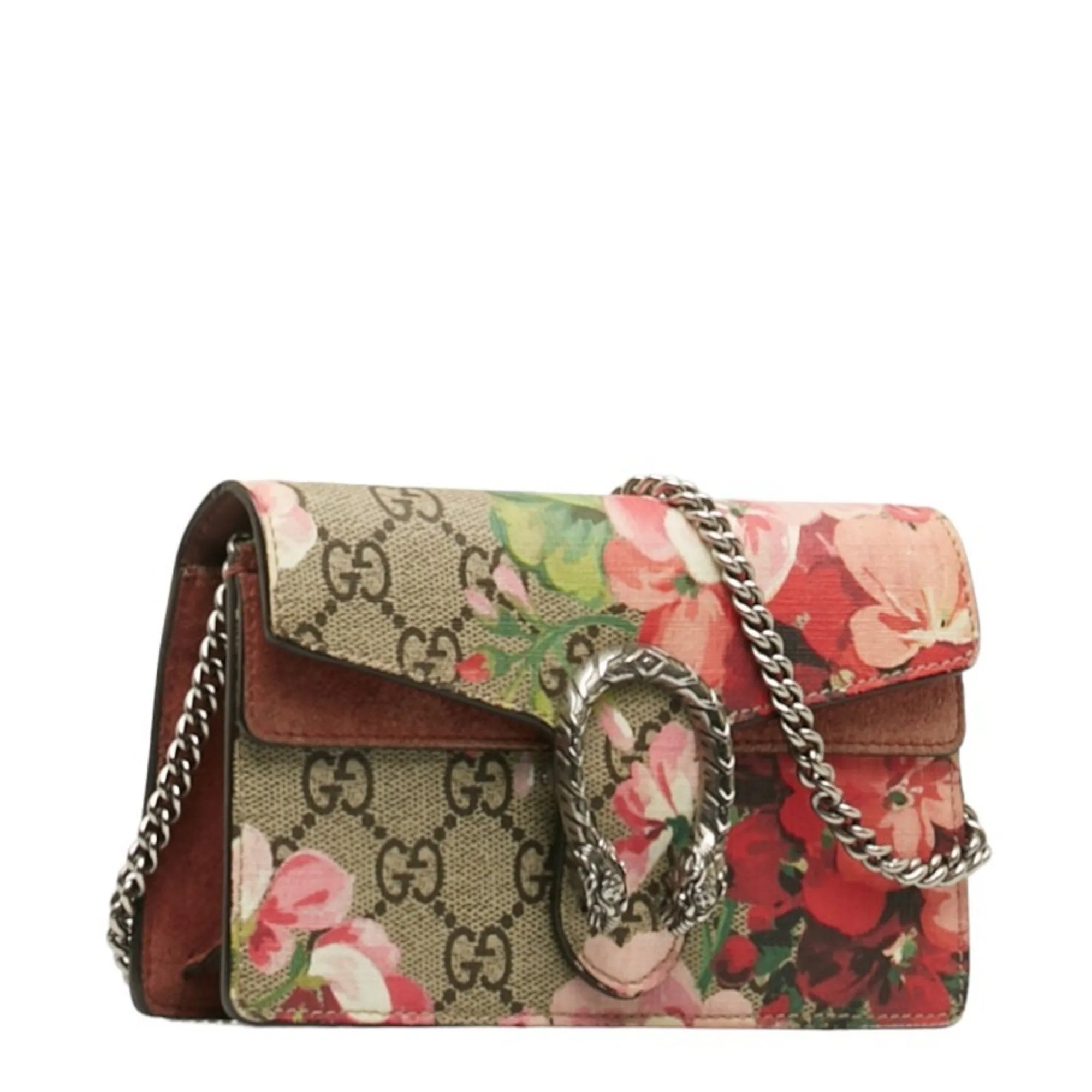 Gucci Dionysus  Canvas Shoulder Bag (Pre-Owned)