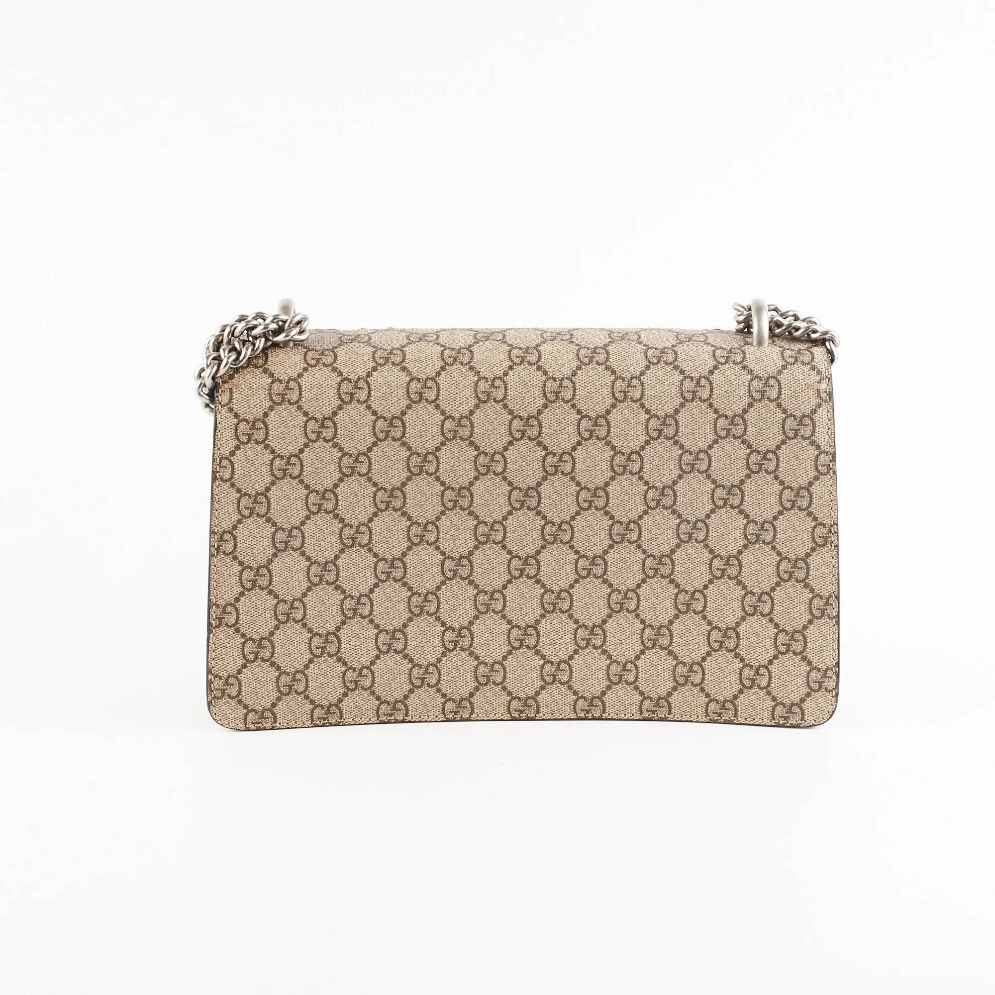 Gucci Dionysus Small Monogram Python with Embellished Elephant Patches