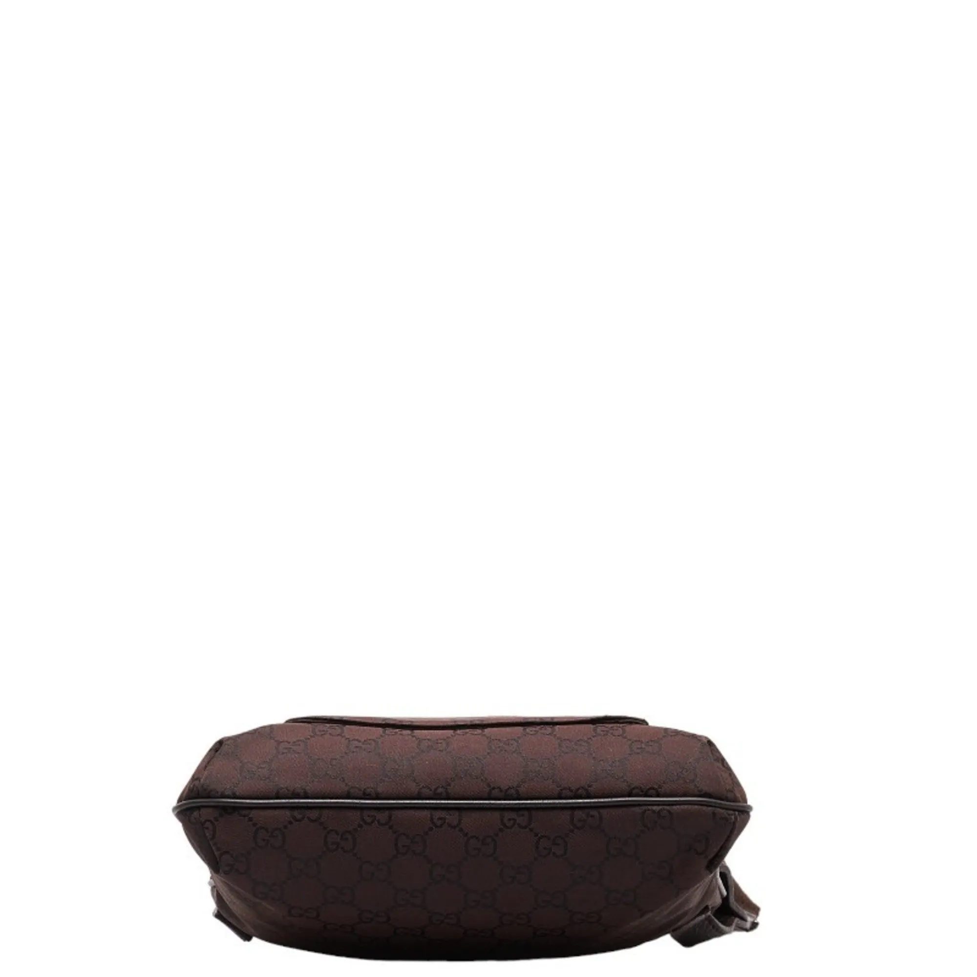 Gucci Gg Canvas  Gg Canvas Leather Shoulder Bag (Pre-Owned)
