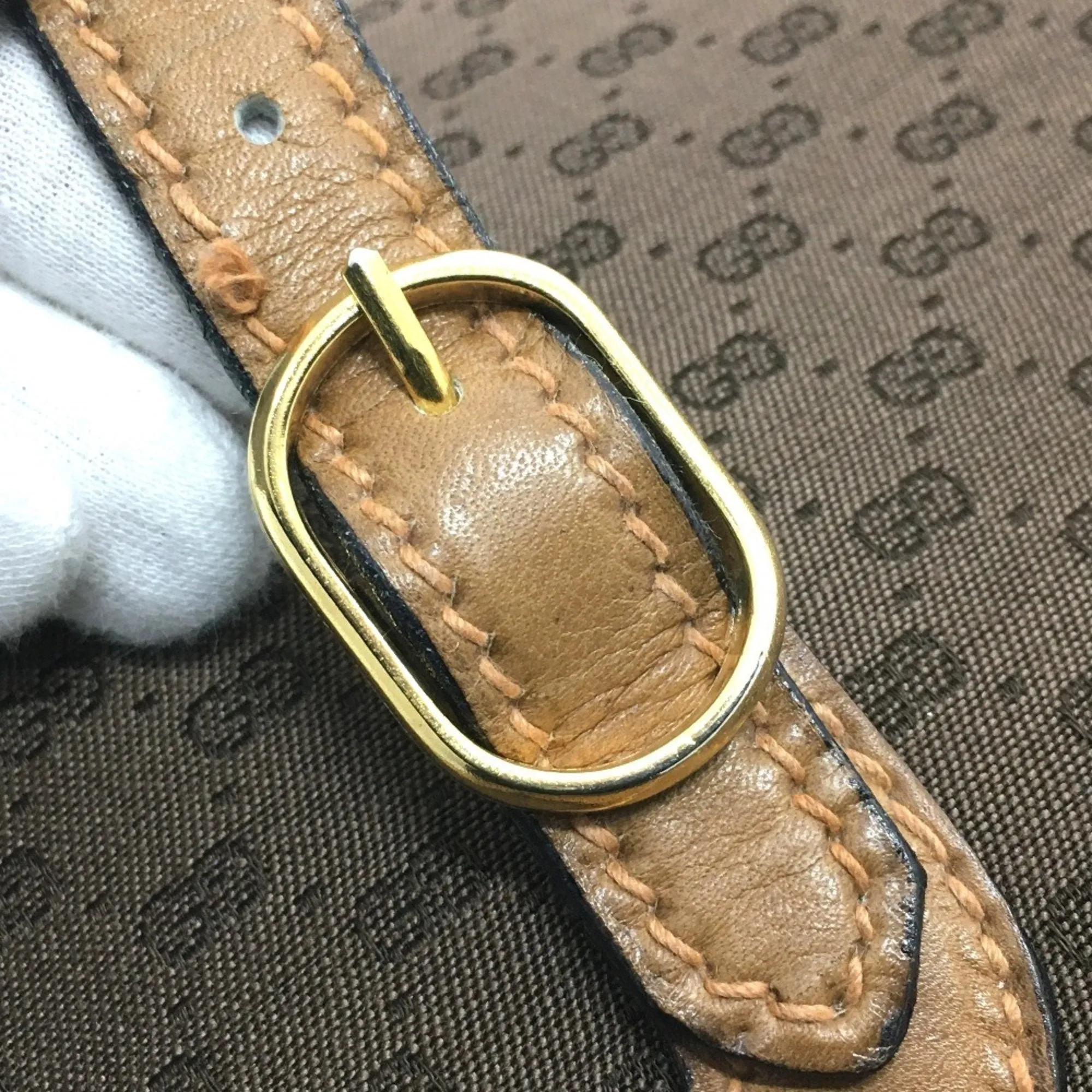 Gucci Gg Canvas  Gg Canvas Shoulder Bag Tote Bag (Pre-Owned)