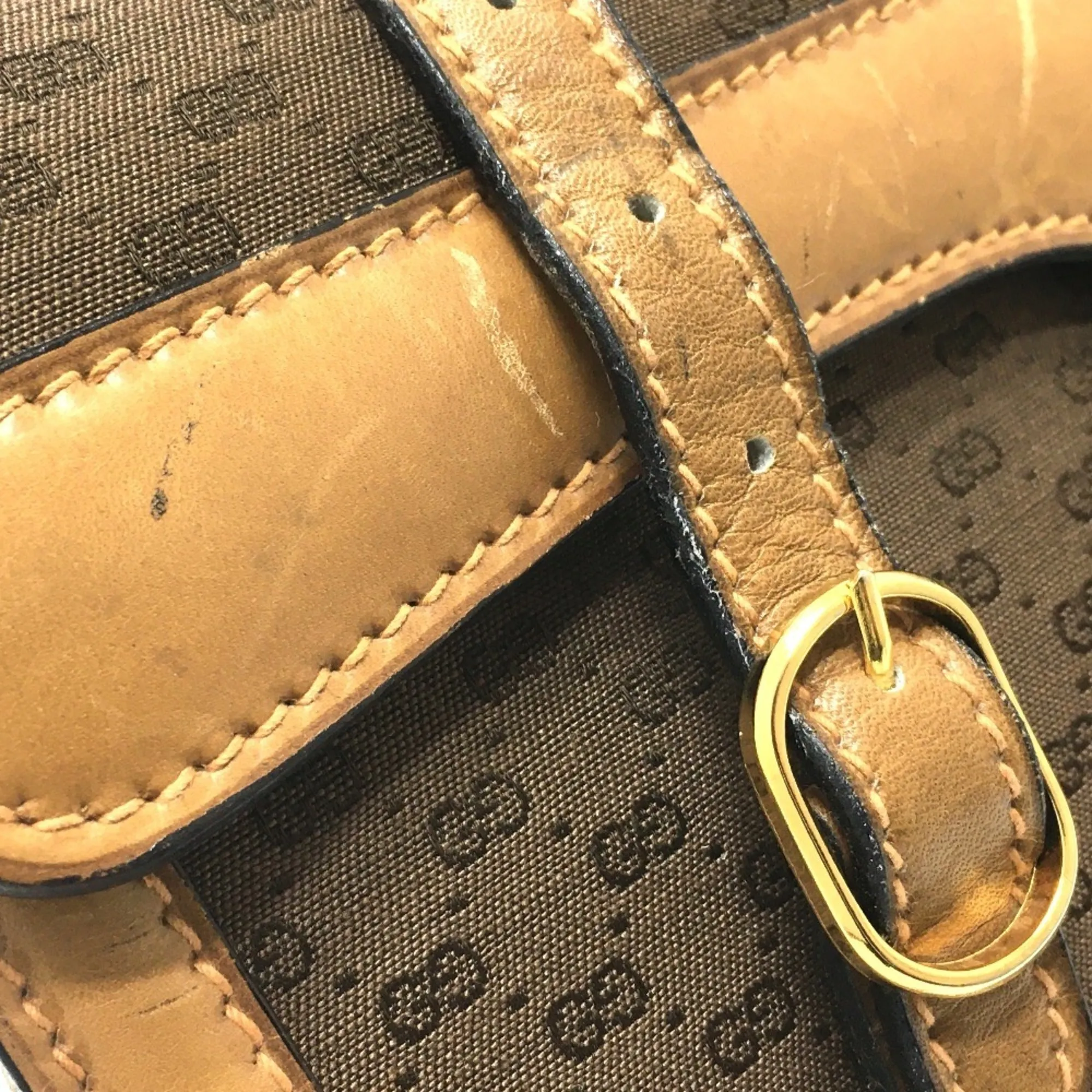 Gucci Gg Canvas  Gg Canvas Shoulder Bag Tote Bag (Pre-Owned)