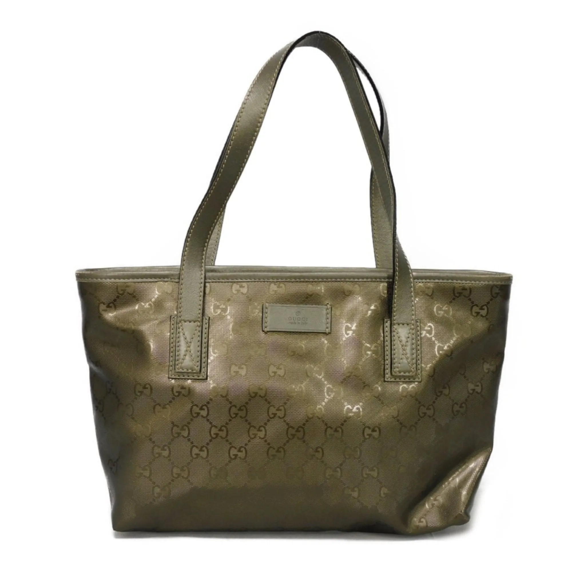 Gucci   Gg Imprim?? Canvas Shoulder Bag Tote Bag (Pre-Owned)