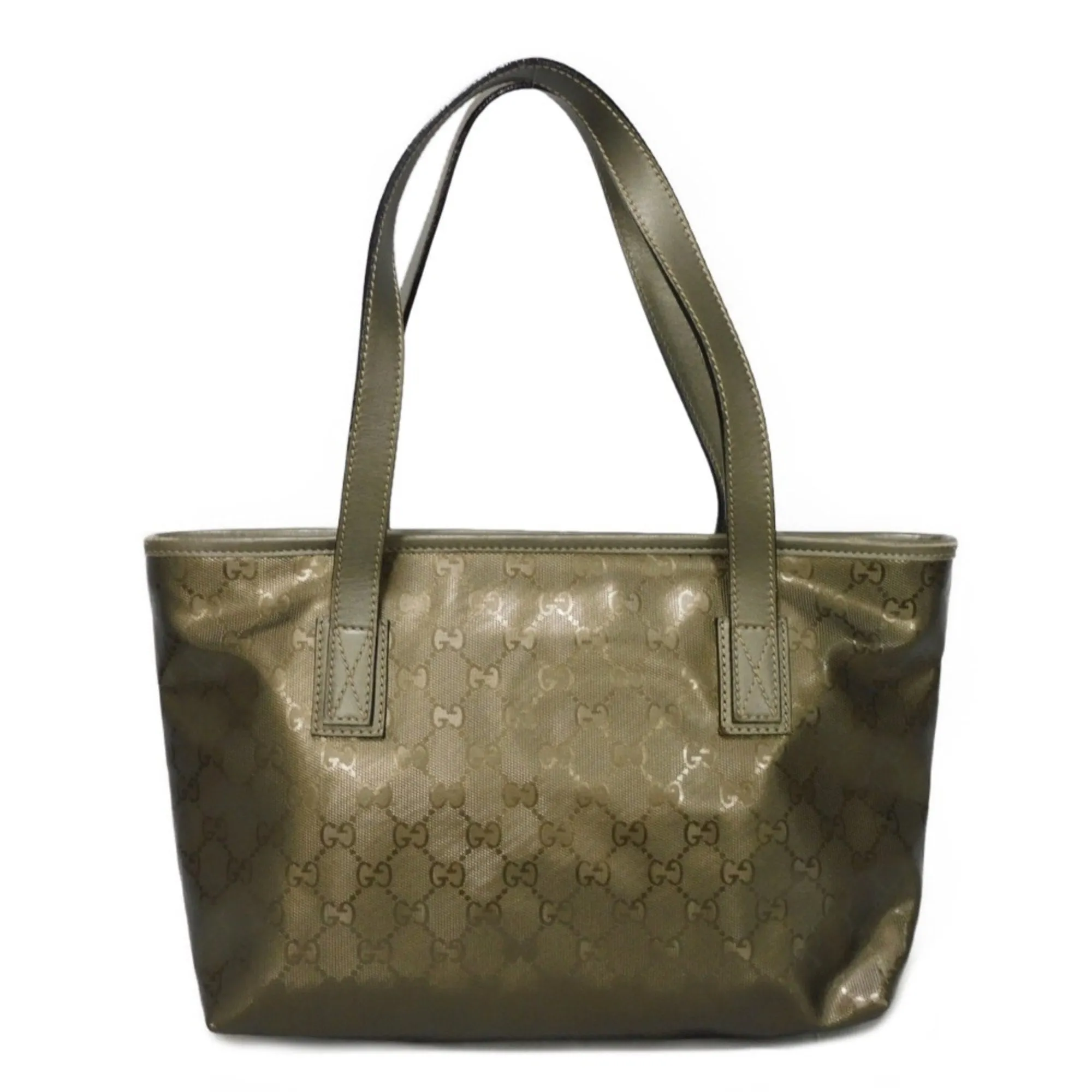Gucci   Gg Imprim?? Canvas Shoulder Bag Tote Bag (Pre-Owned)