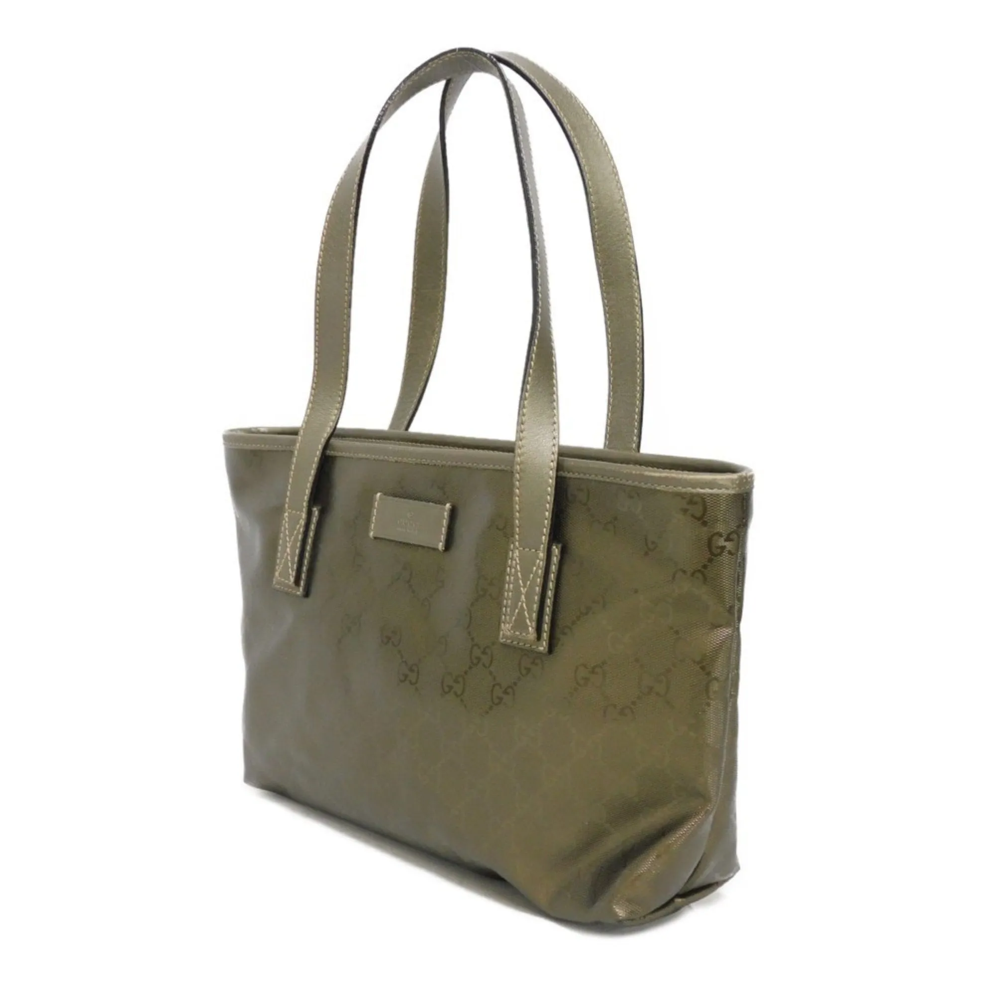 Gucci   Gg Imprim?? Canvas Shoulder Bag Tote Bag (Pre-Owned)
