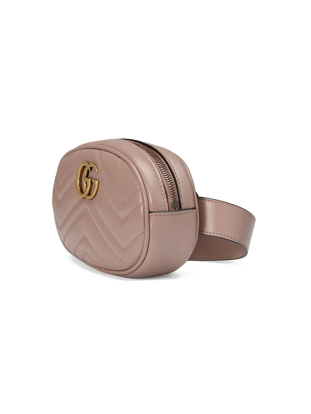 Gucci GG Marmont Matelass?? Leather Belt Bag