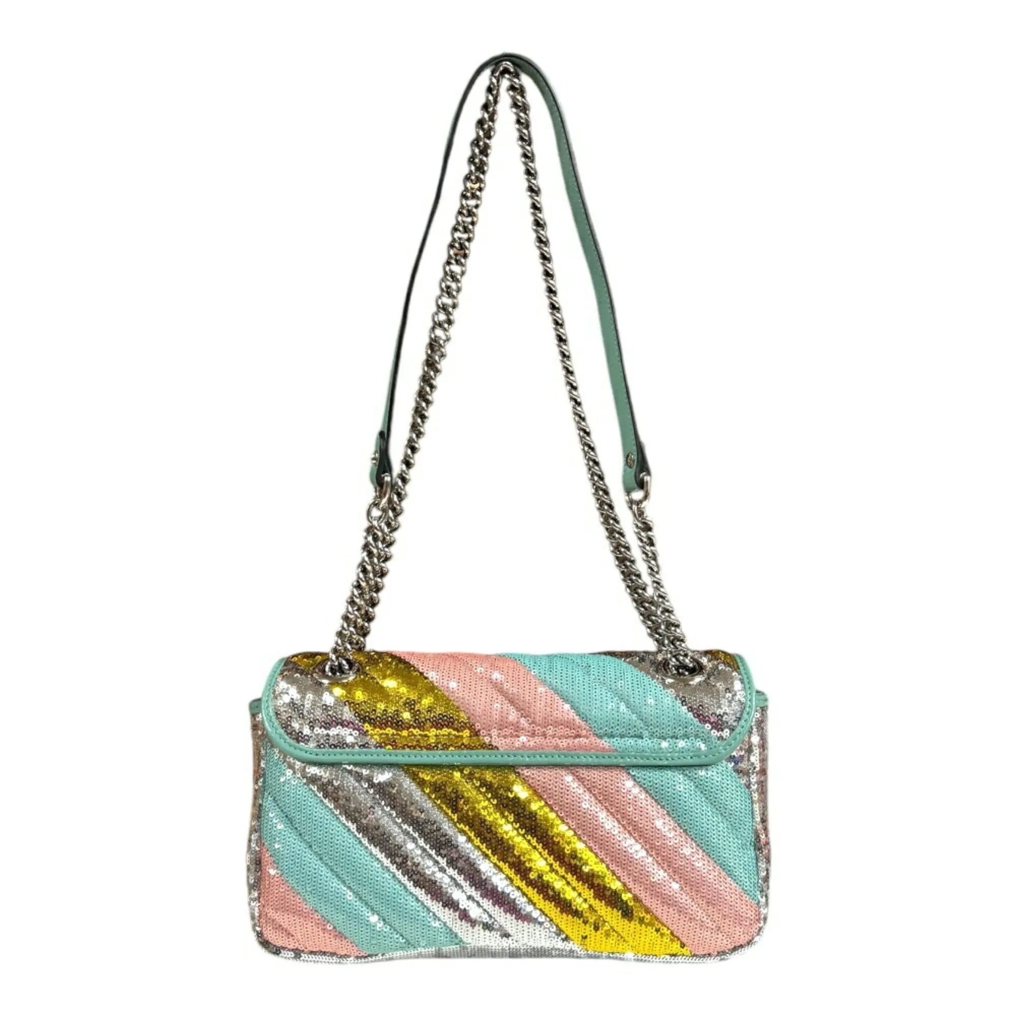 Gucci Gg Marmont  Spangles Shoulder Bag (Pre-Owned)