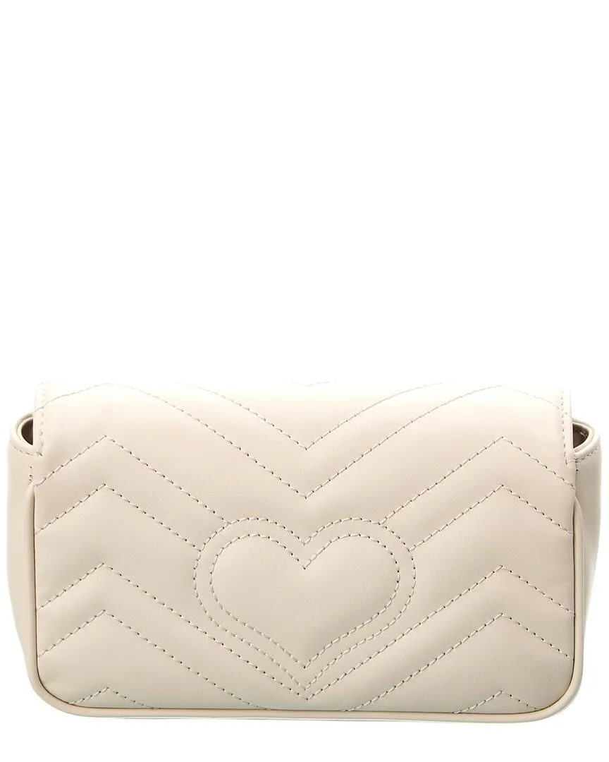 Gucci GG Marmont Super Mini Matelasse Leather Shoulder Bag