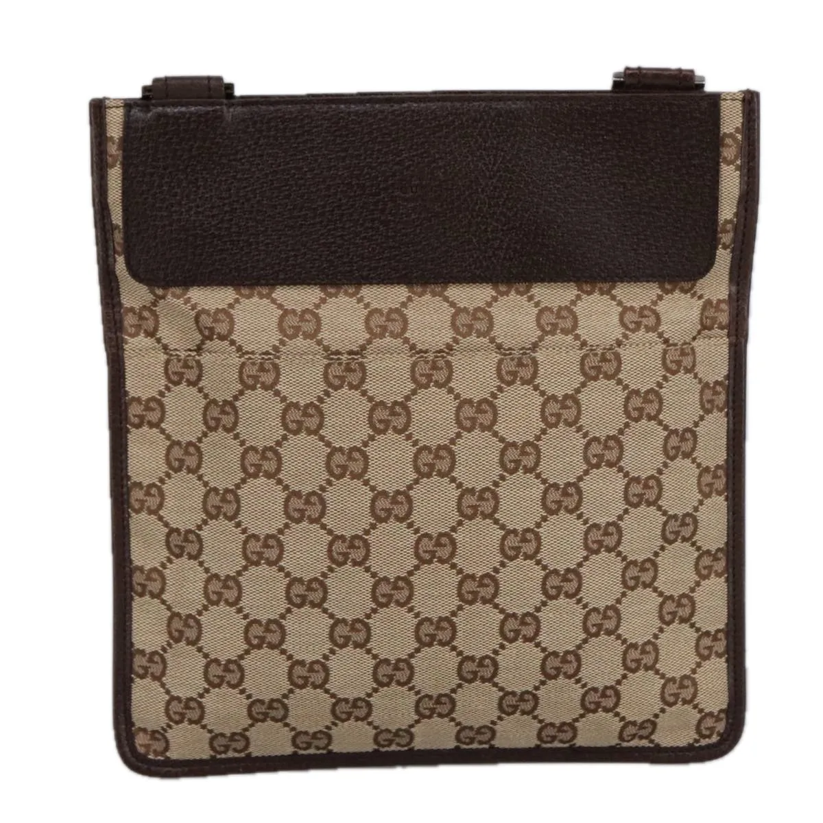 Gucci Gg Supreme  Canvas Shoulder Bag (Pre-Owned)