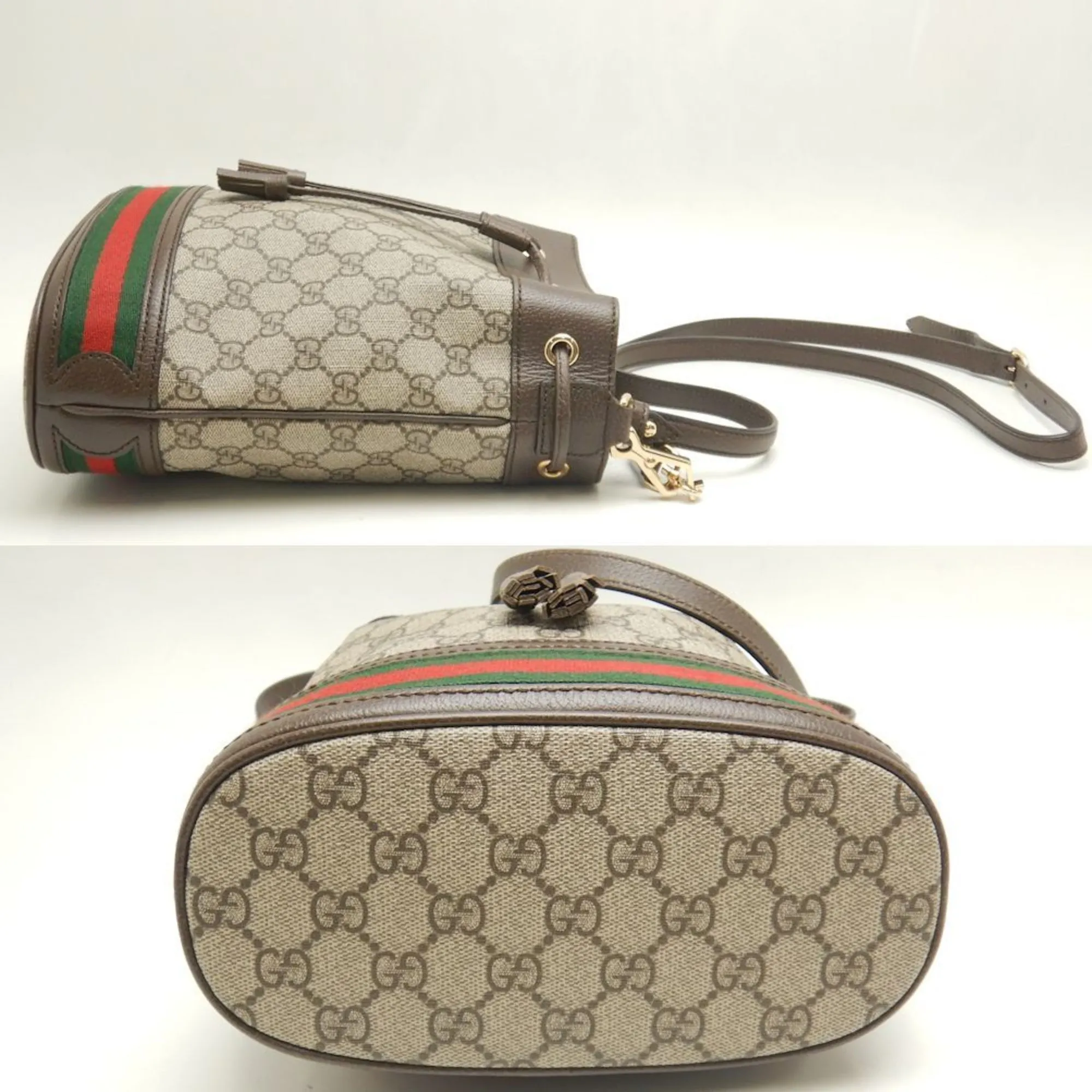 Gucci  Gg Supreme Handbag Shoulder Bag (Pre-Owned)