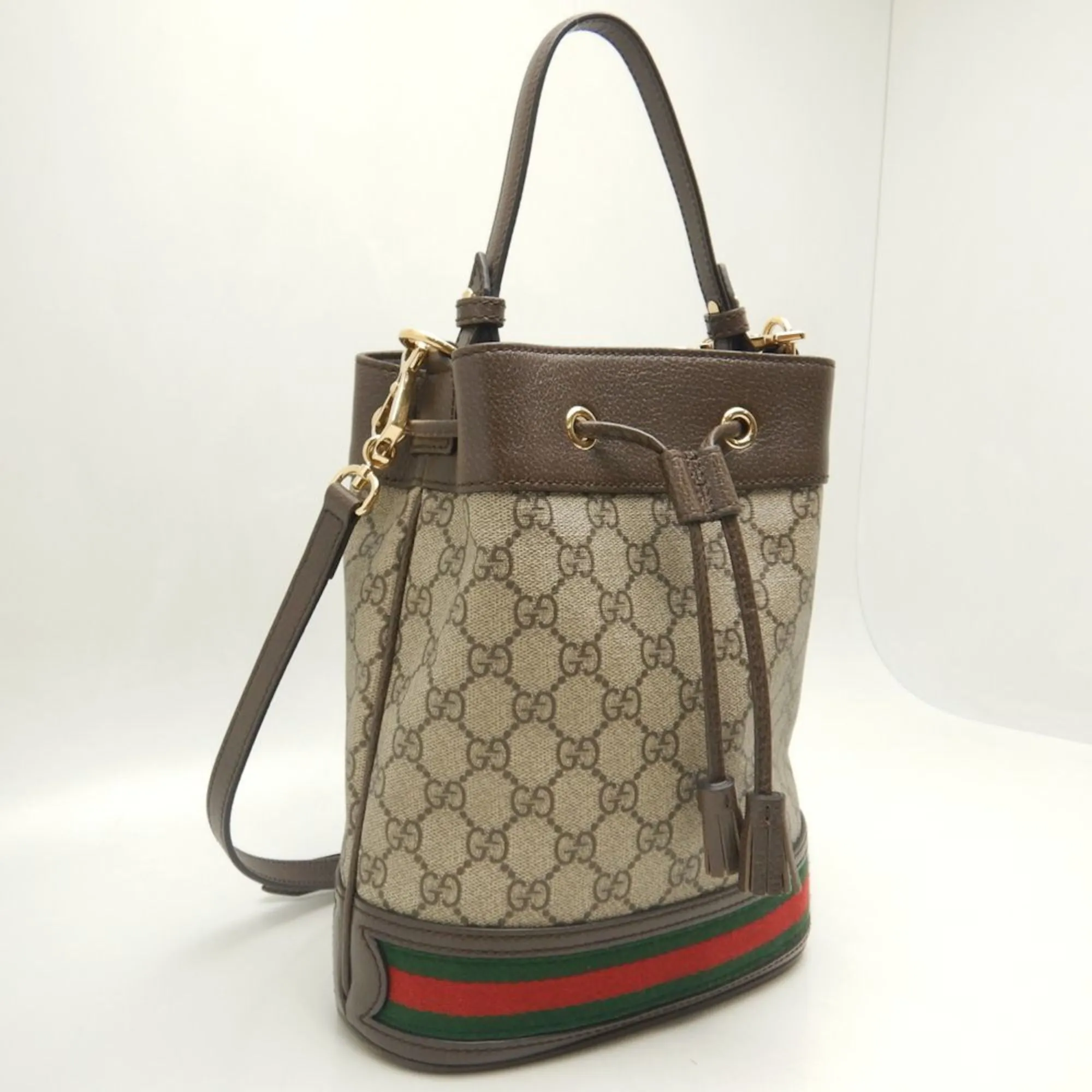 Gucci  Gg Supreme Handbag Shoulder Bag (Pre-Owned)