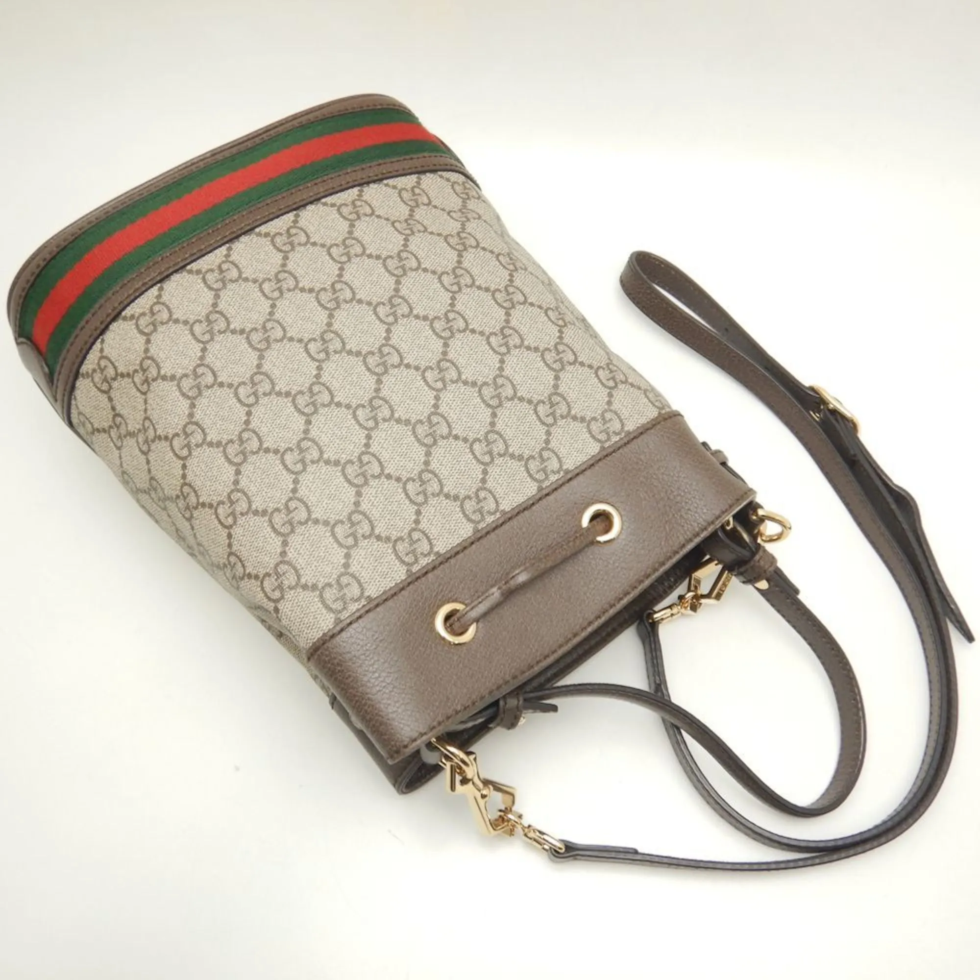 Gucci  Gg Supreme Handbag Shoulder Bag (Pre-Owned)