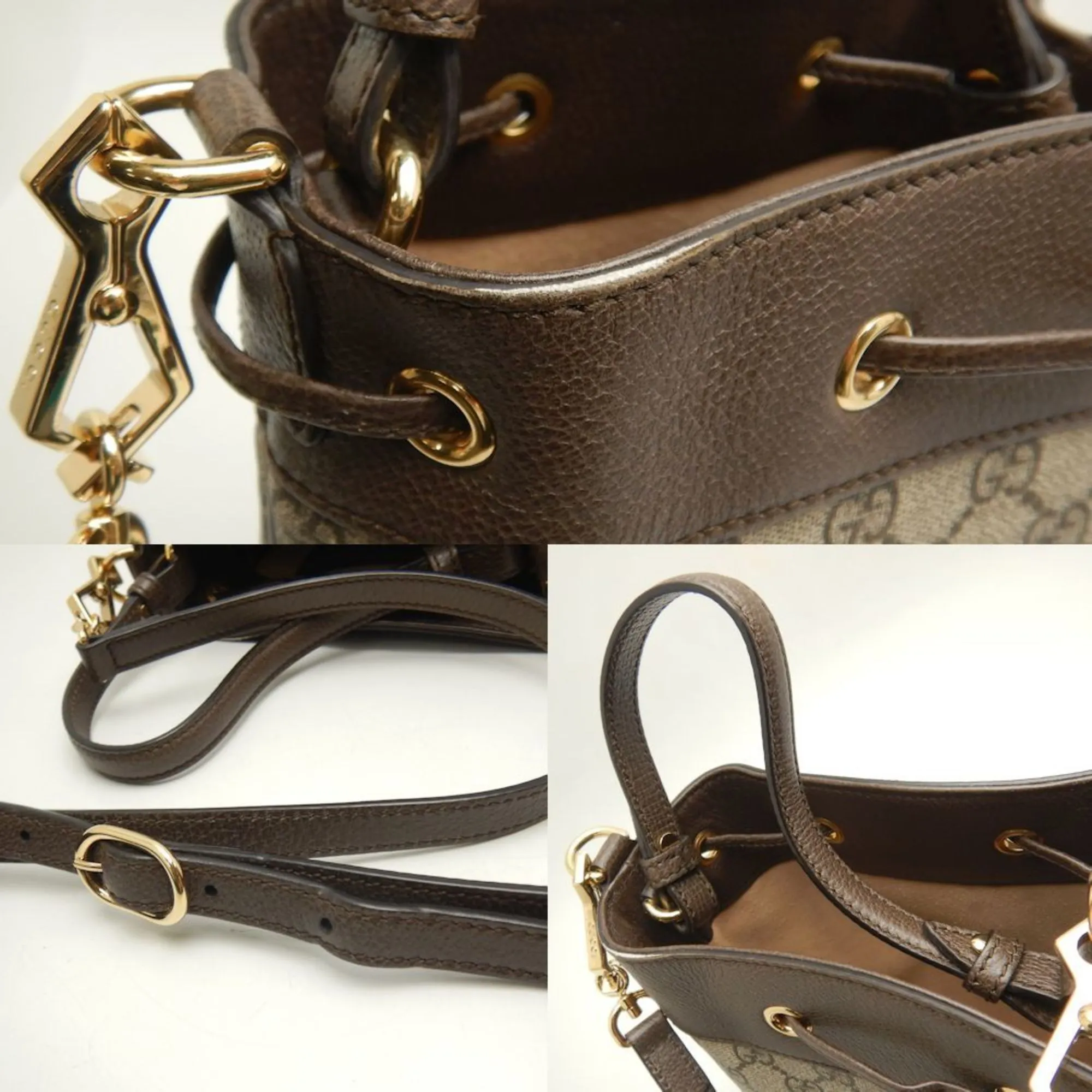 Gucci  Gg Supreme Handbag Shoulder Bag (Pre-Owned)
