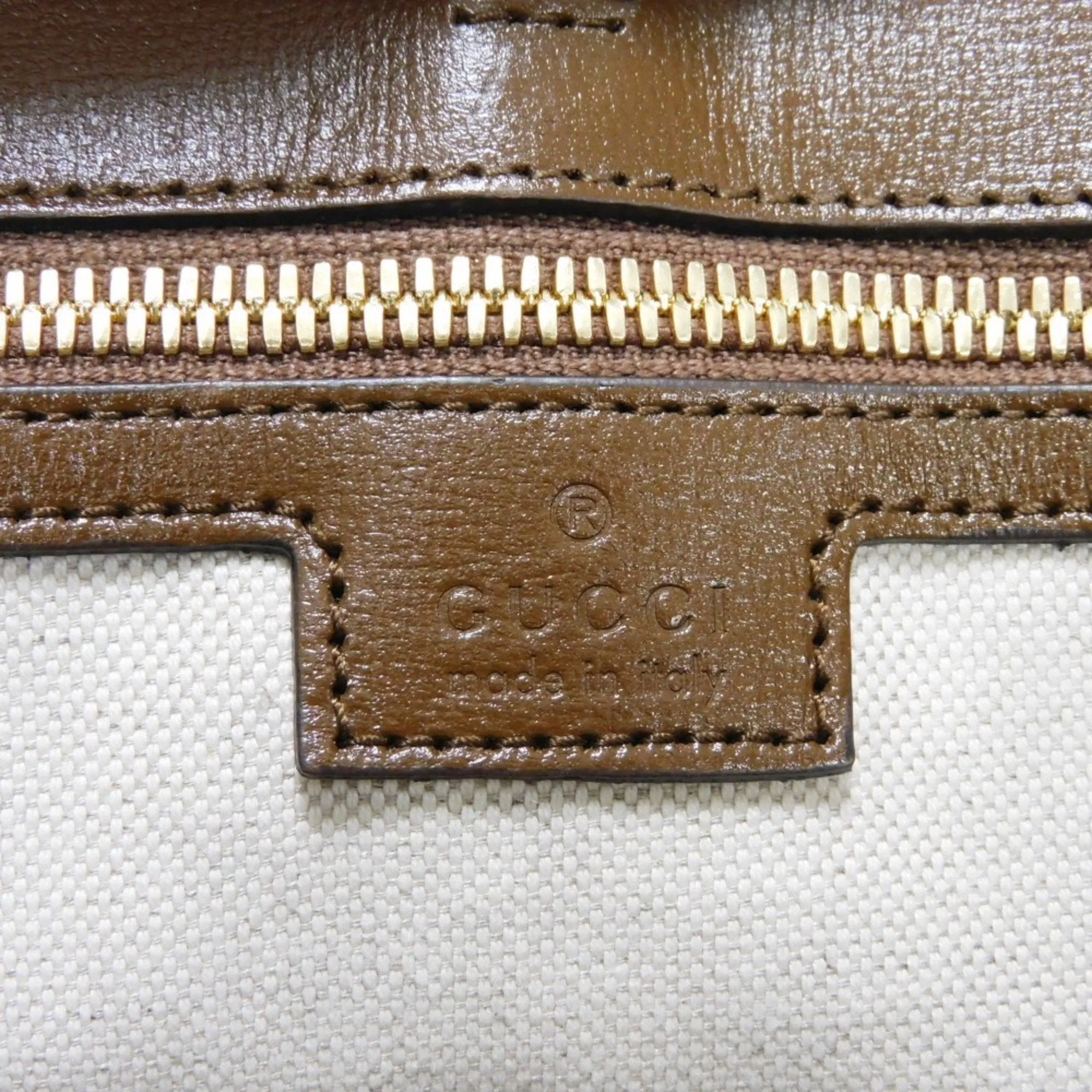 Gucci  Gg Supreme Leather Handbag Shoulder Bag Tote Bag (Pre-Owned)