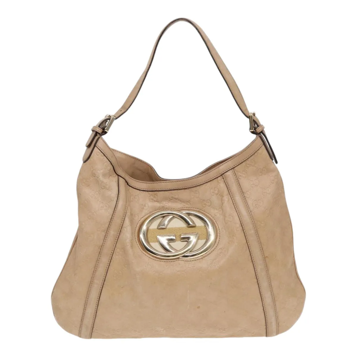Gucci Gg Supreme  Leather Shoulder Bag ()
