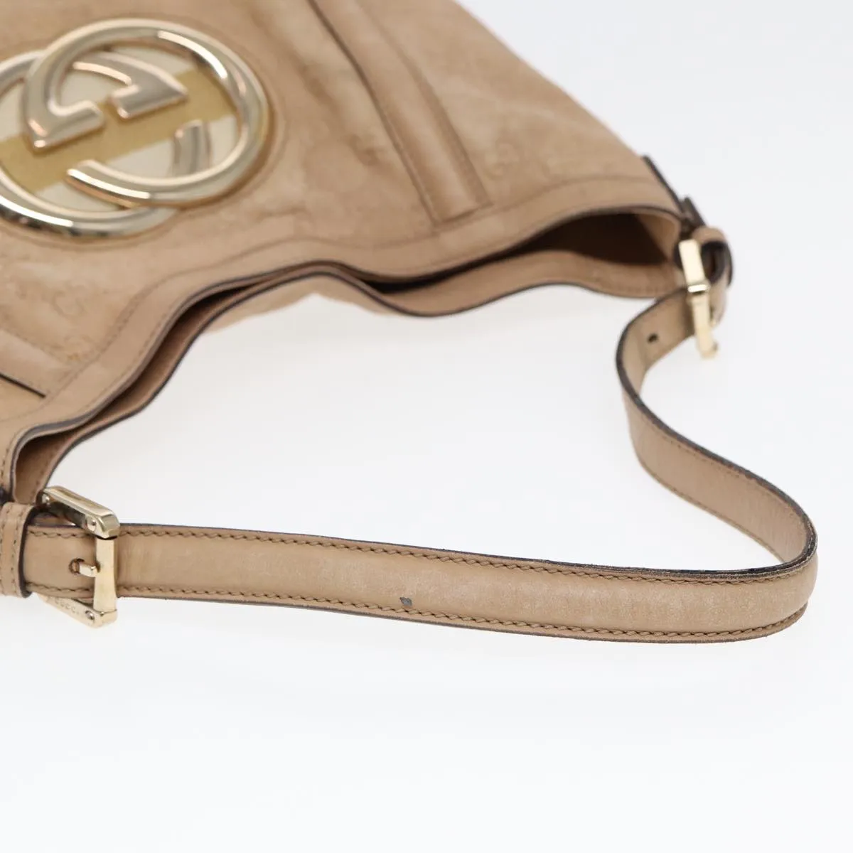 Gucci Gg Supreme  Leather Shoulder Bag ()