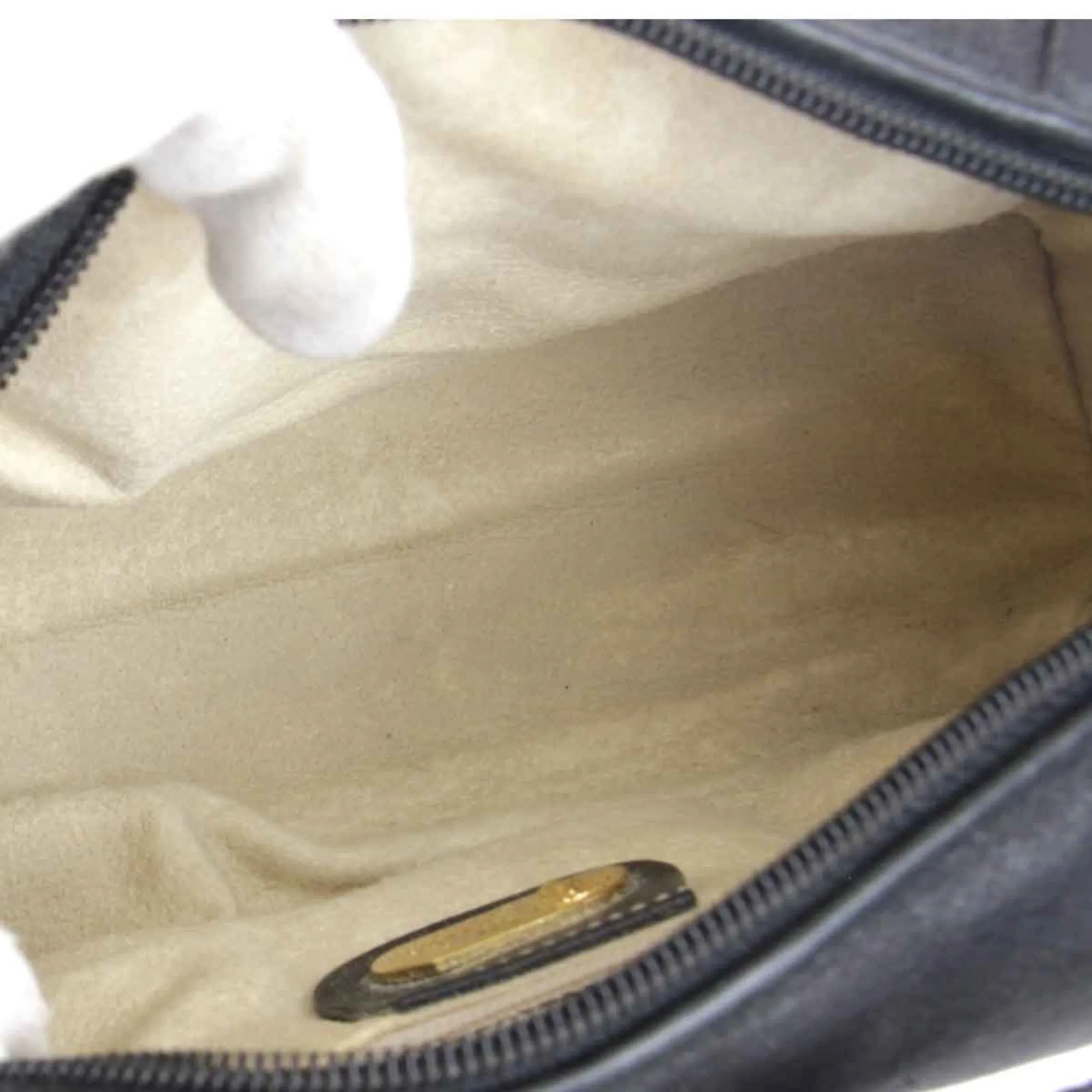 Gucci Gucci Interlocking  Leather Shoulder Bag (Pre-Owned)